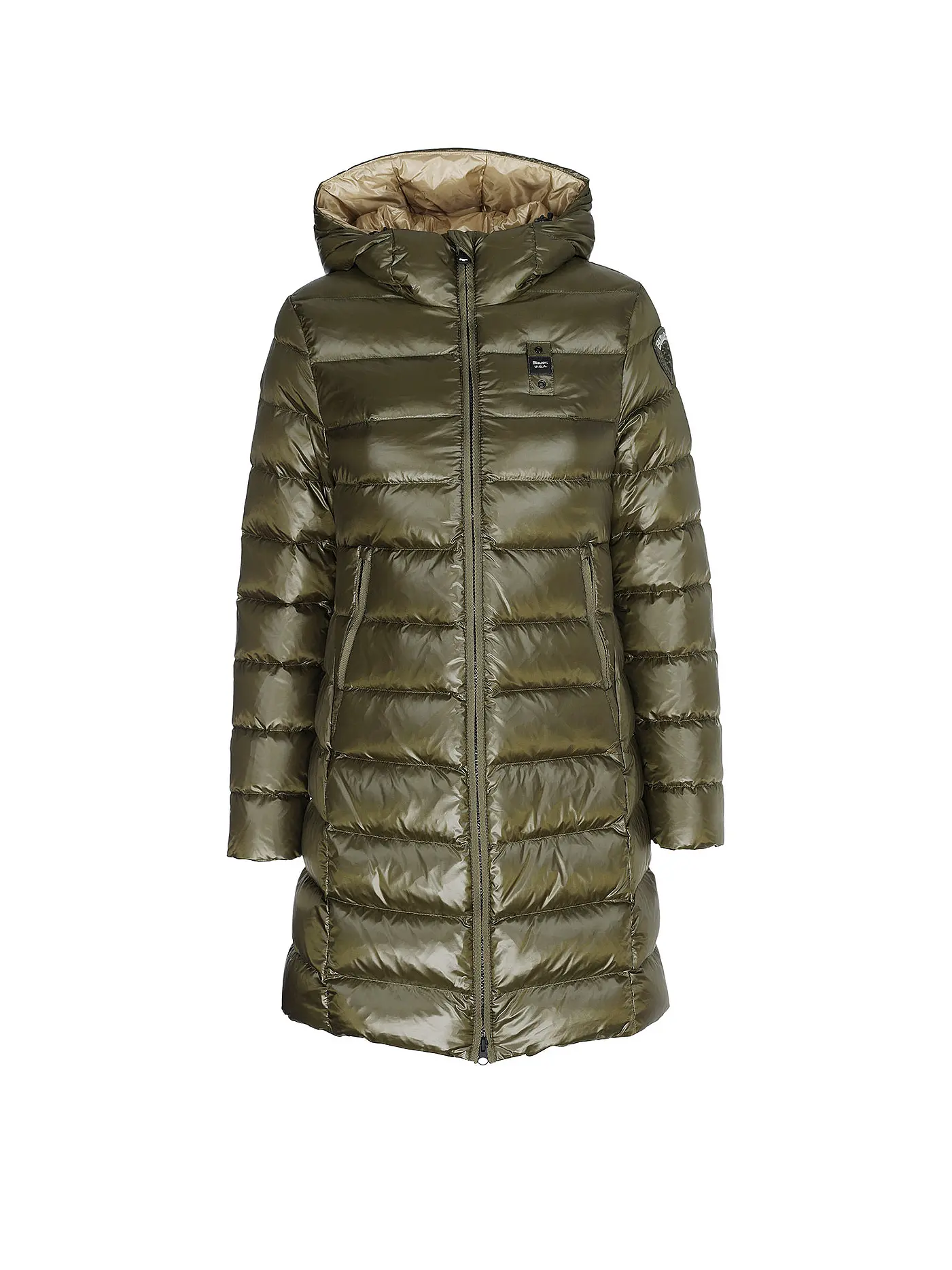 BLAUER | Daunenmantel | olive