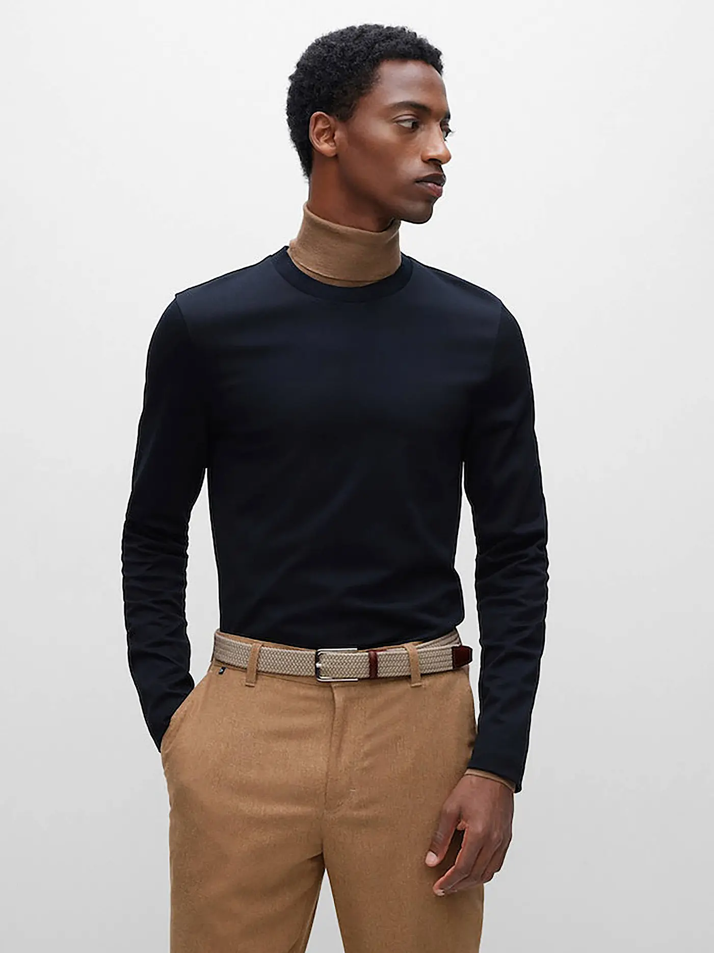 BOSS | Gürtel | beige