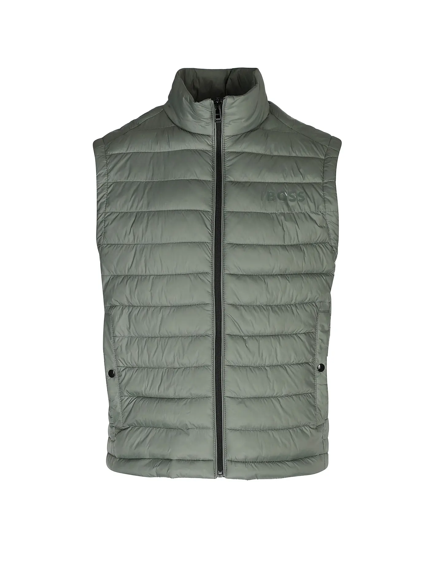BOSS | Steppgilet | grün