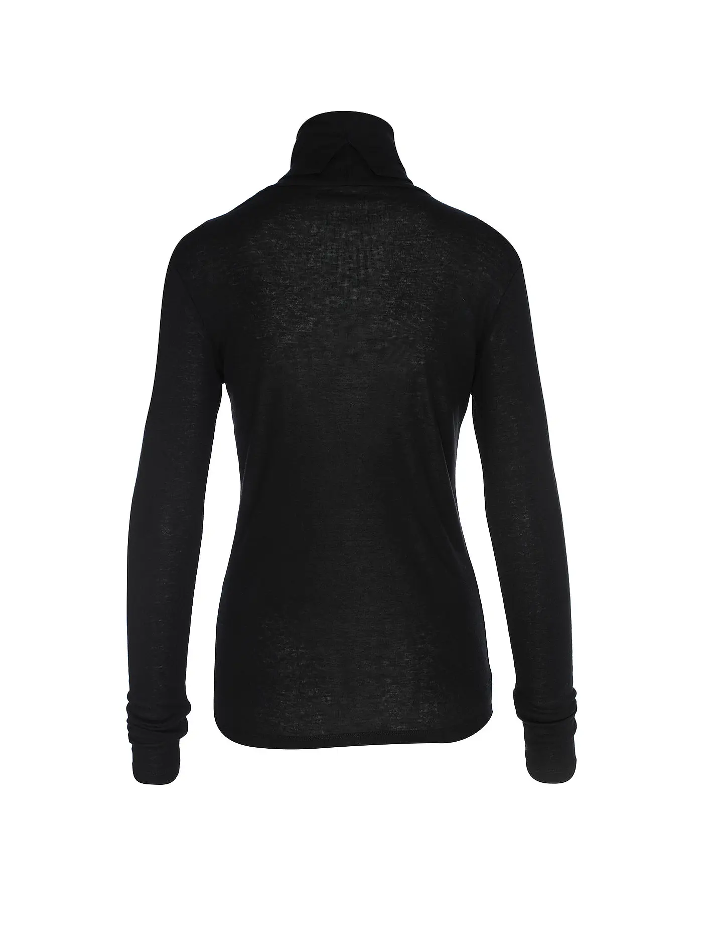 CLOSED | Rollkragenshirt | schwarz