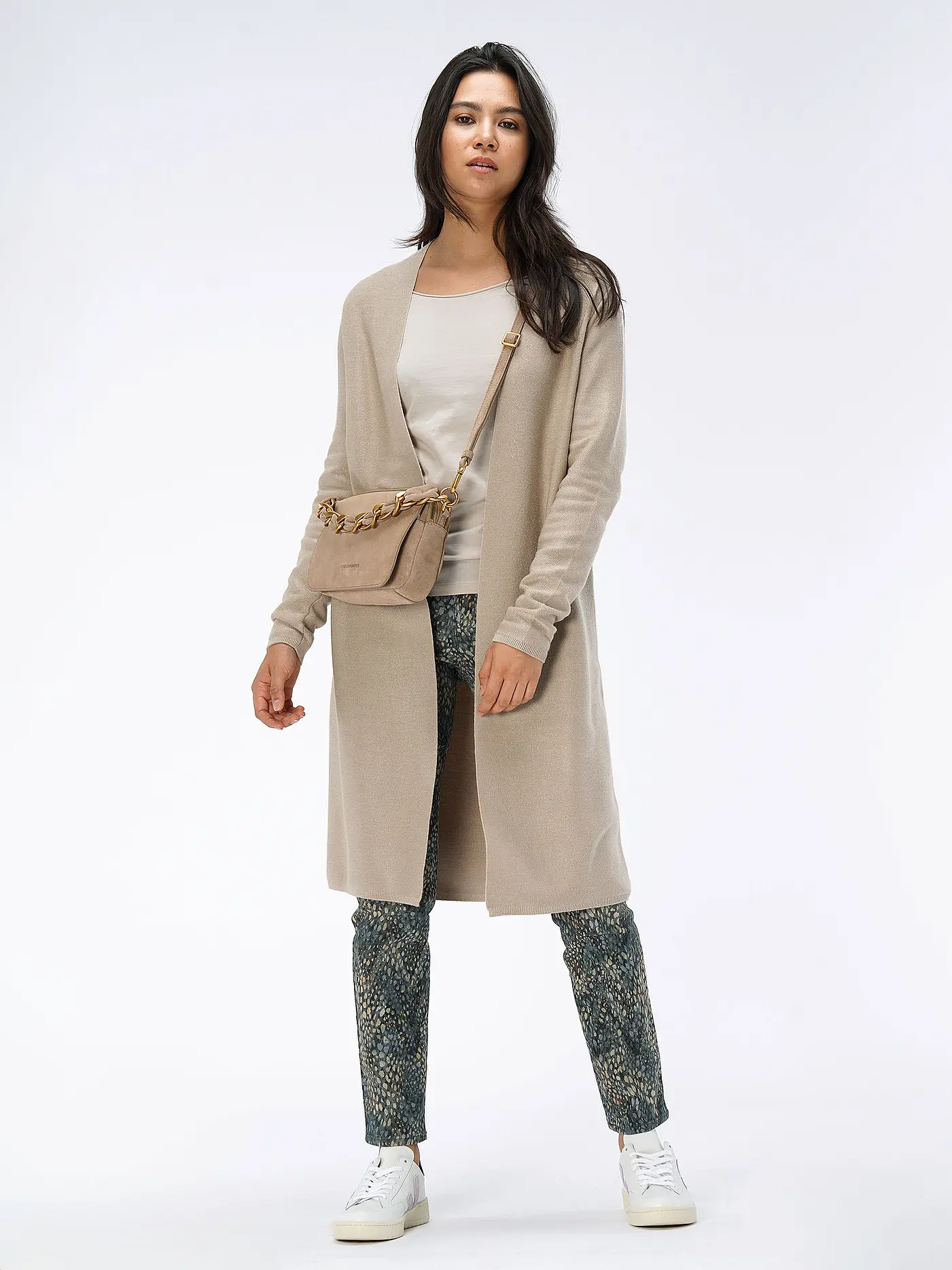 COMMA | Strickjacke | camel