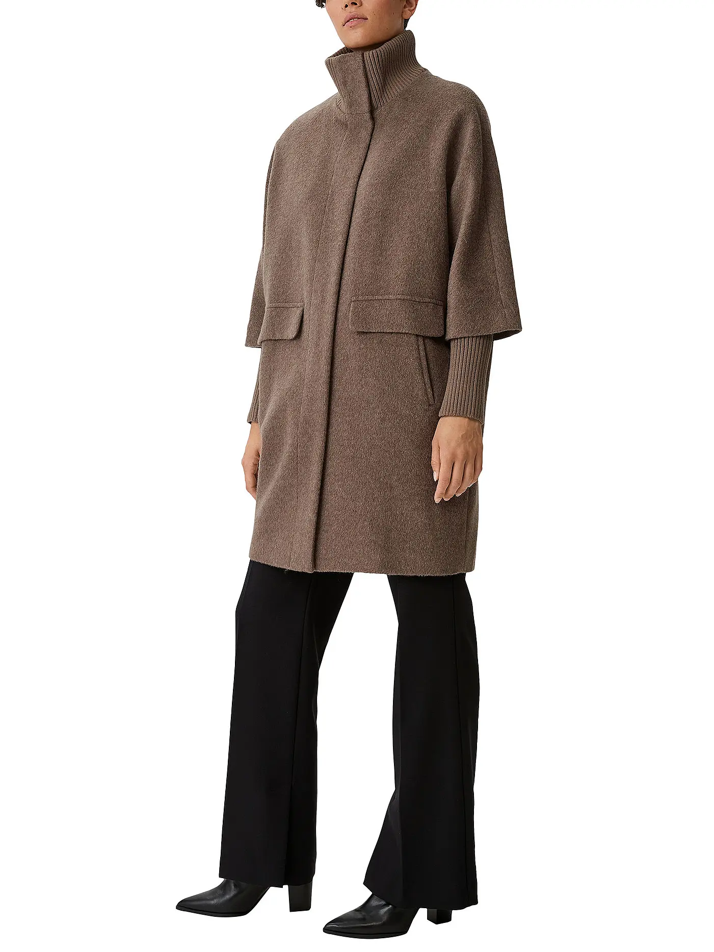 COMMA | Wollmantel | camel