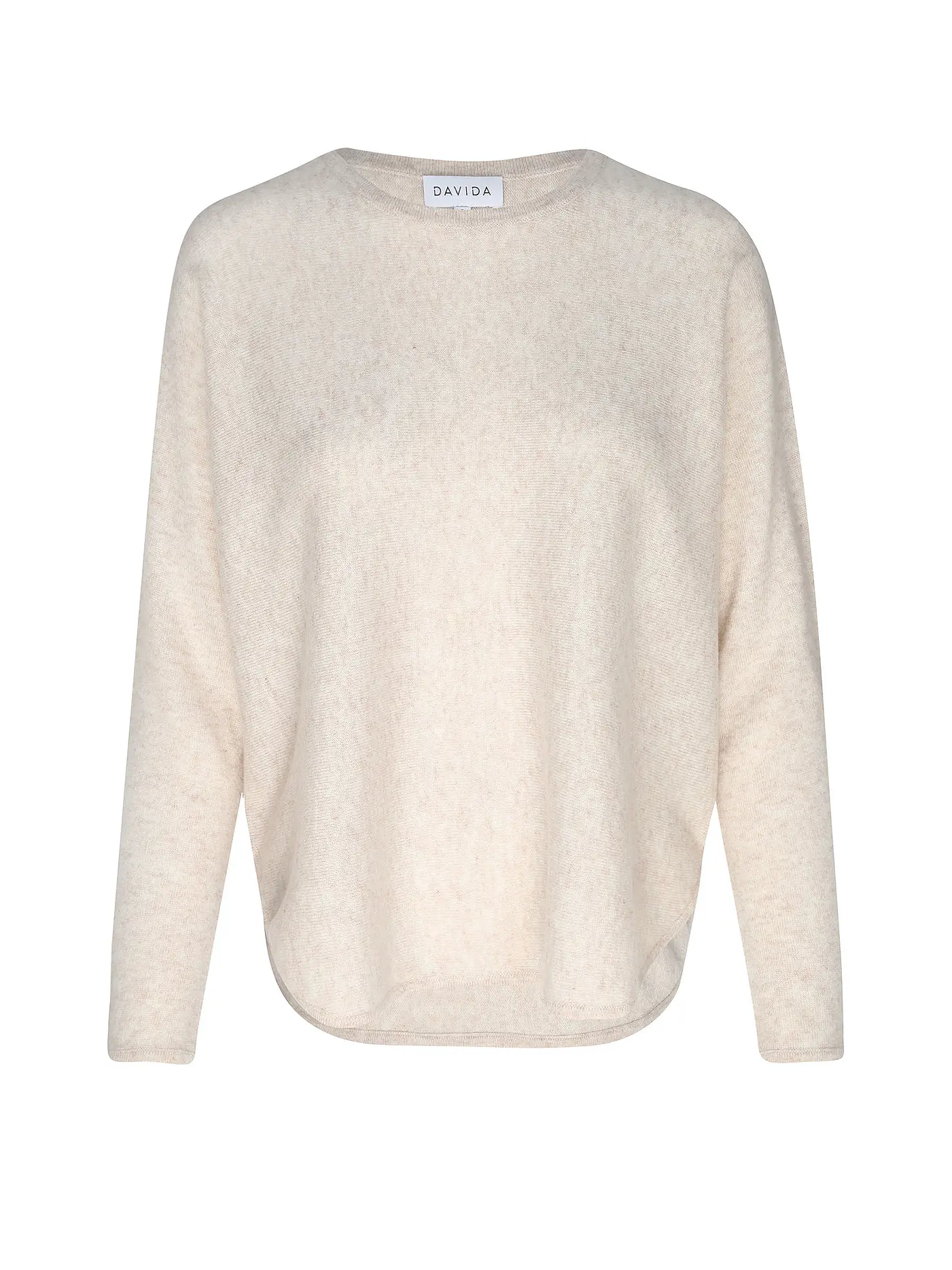 DAVIDA | Kaschmirpullover | beige