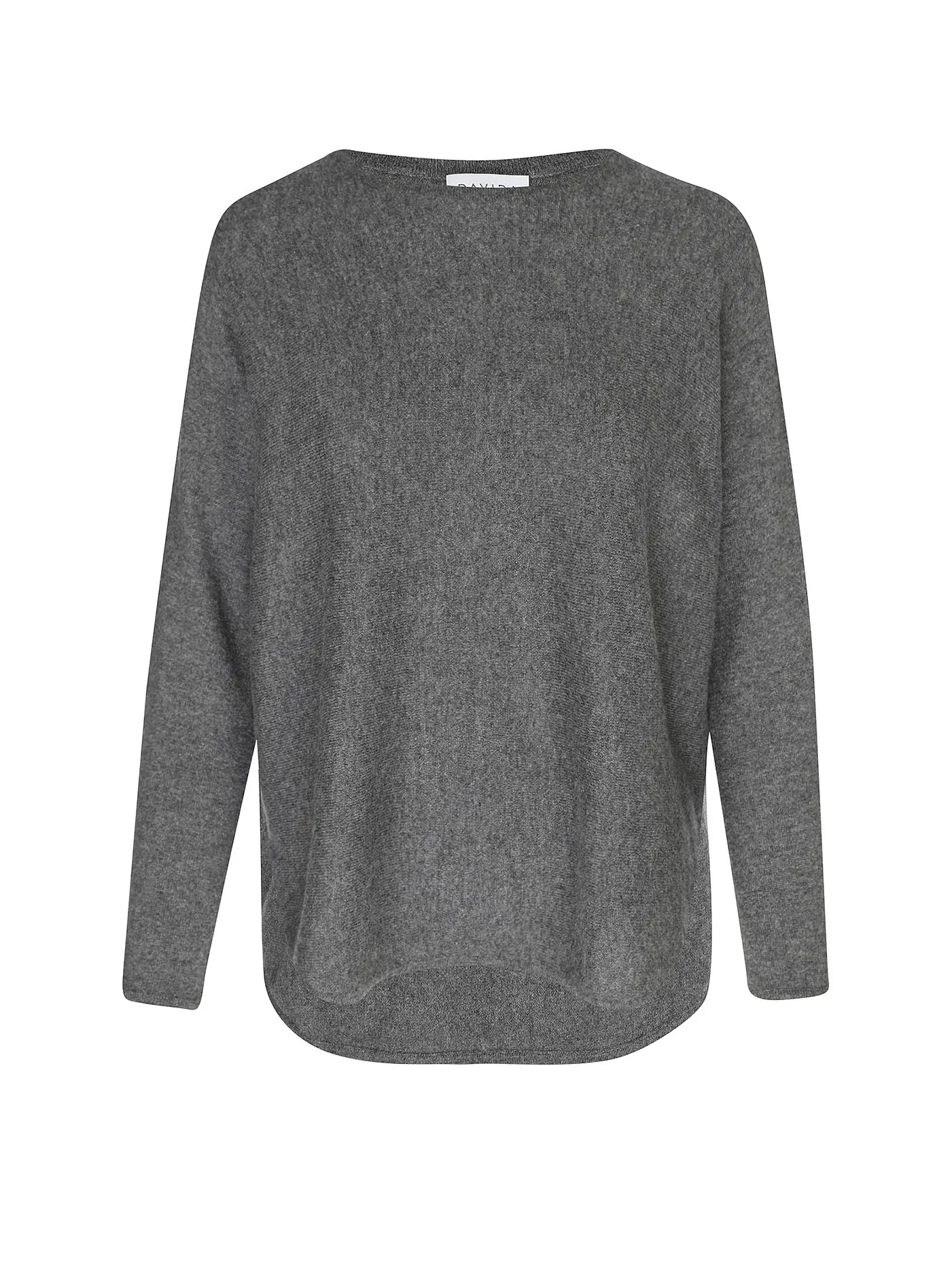 DAVIDA | Kaschmirpullover | grau