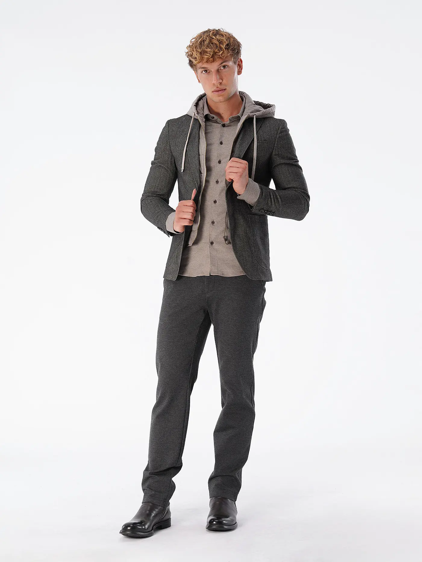 DESOTO | Jerseyhemd | beige