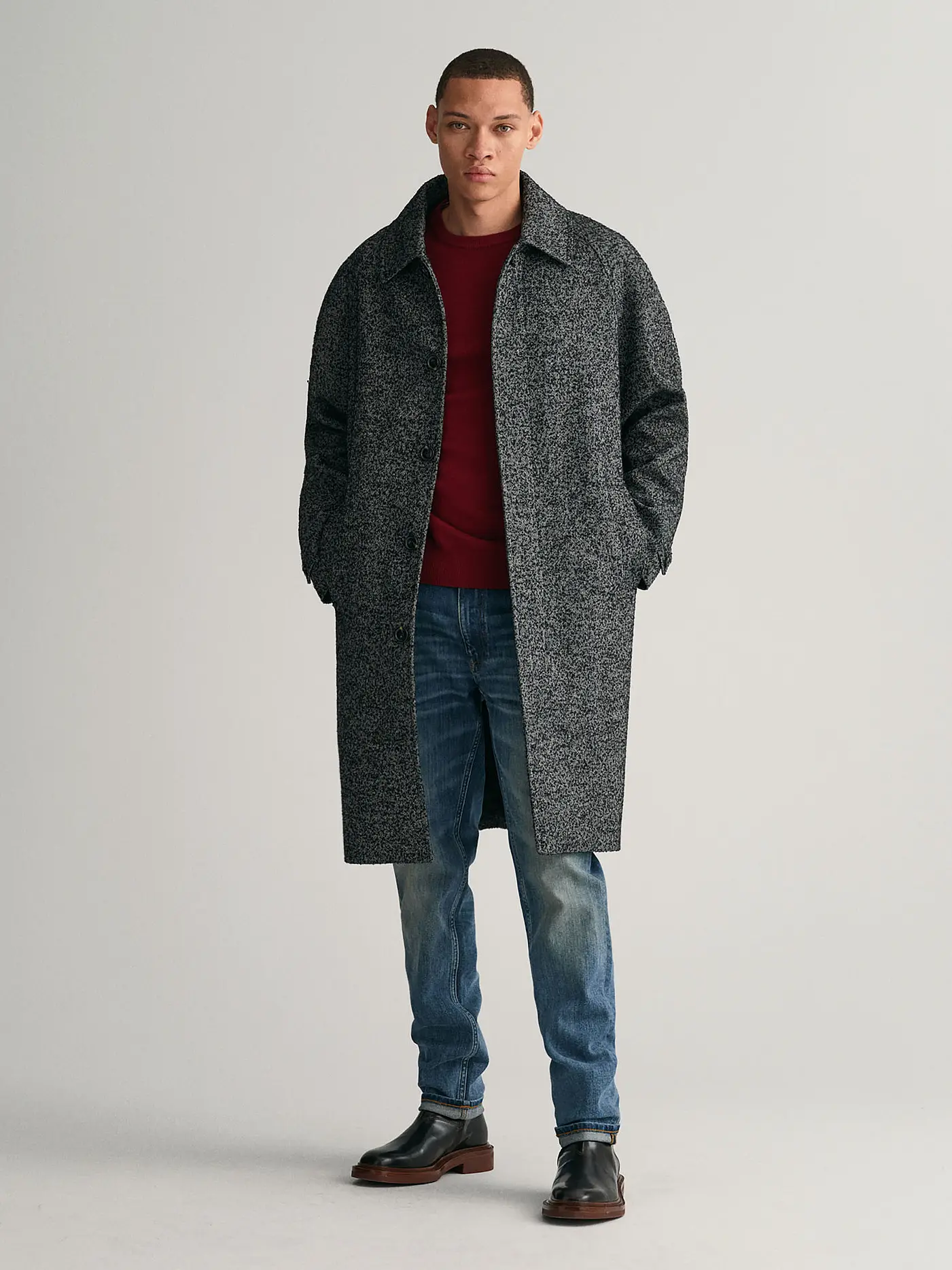 GANT | Pullover | dunkelrot