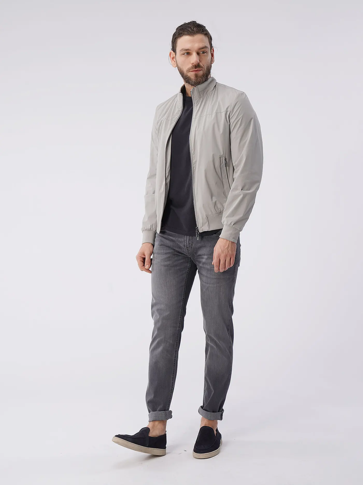 GIMO'S | Blouson | hellgrau
