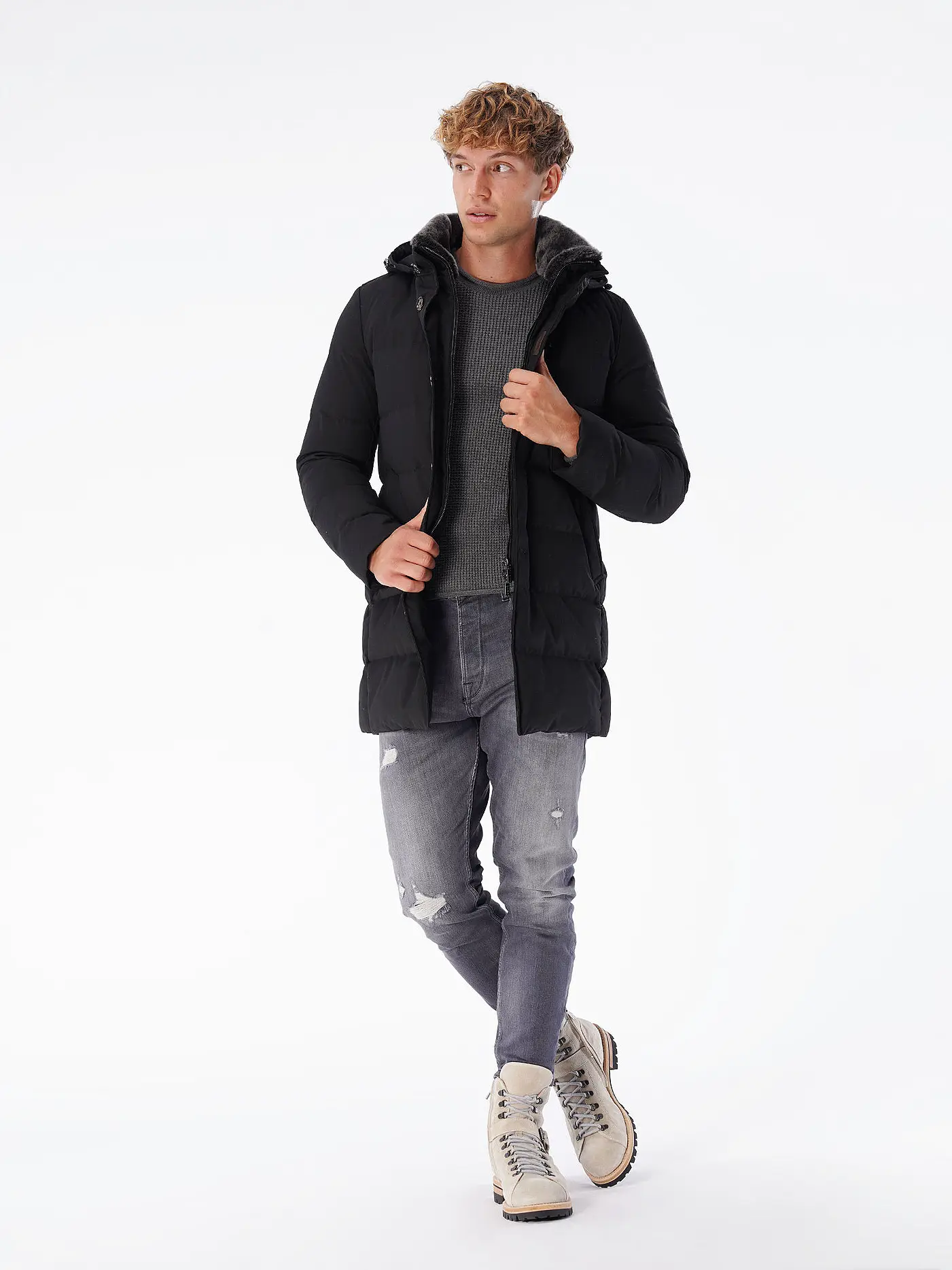 GIMO'S | Steppparka | schwarz