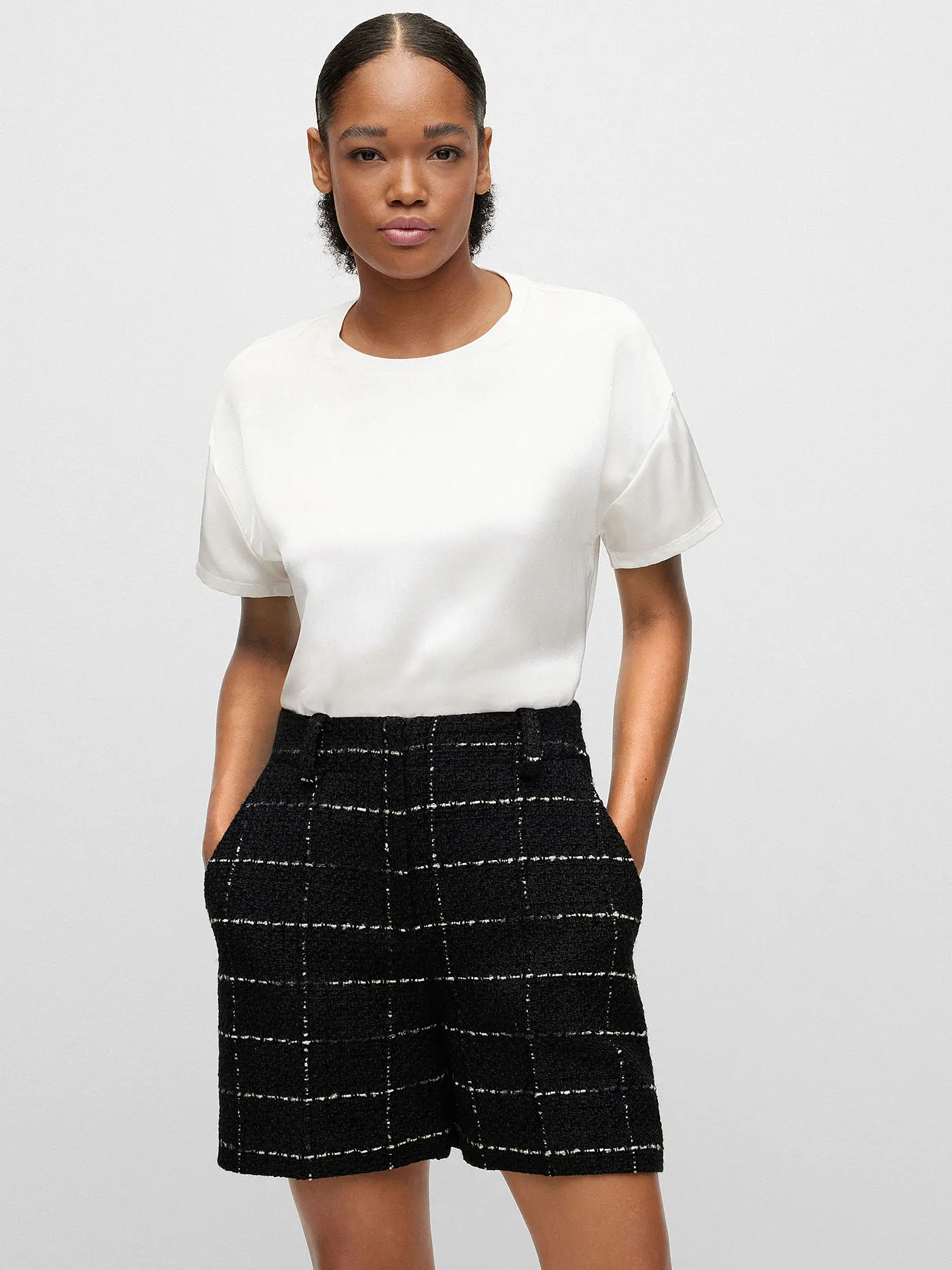 HUGO | Blusenshirt | creme
