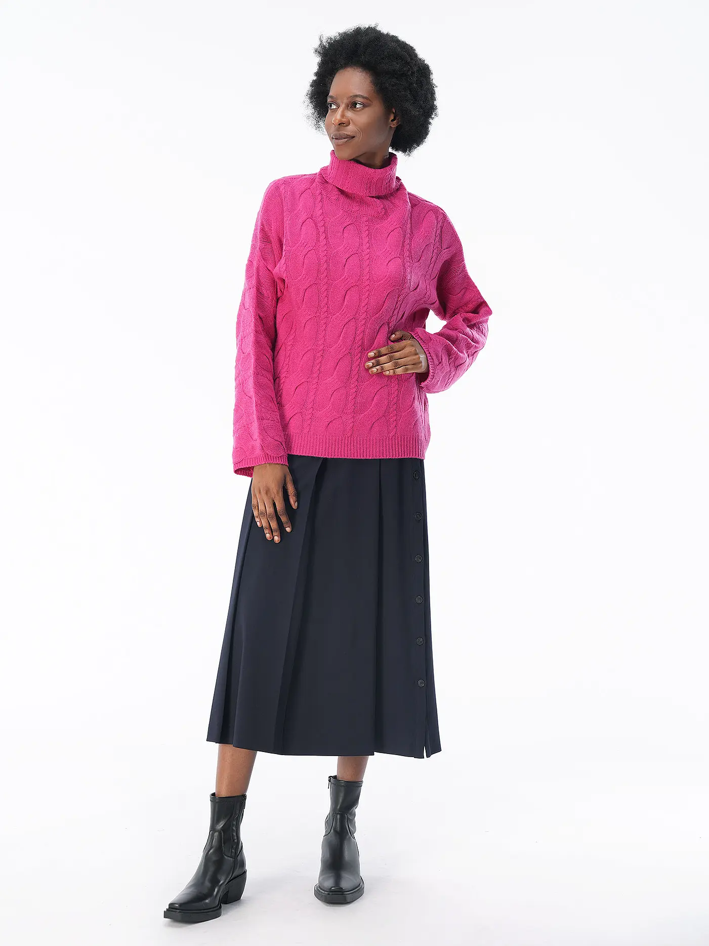 KATESTORM | Rollkragenpullover | pink