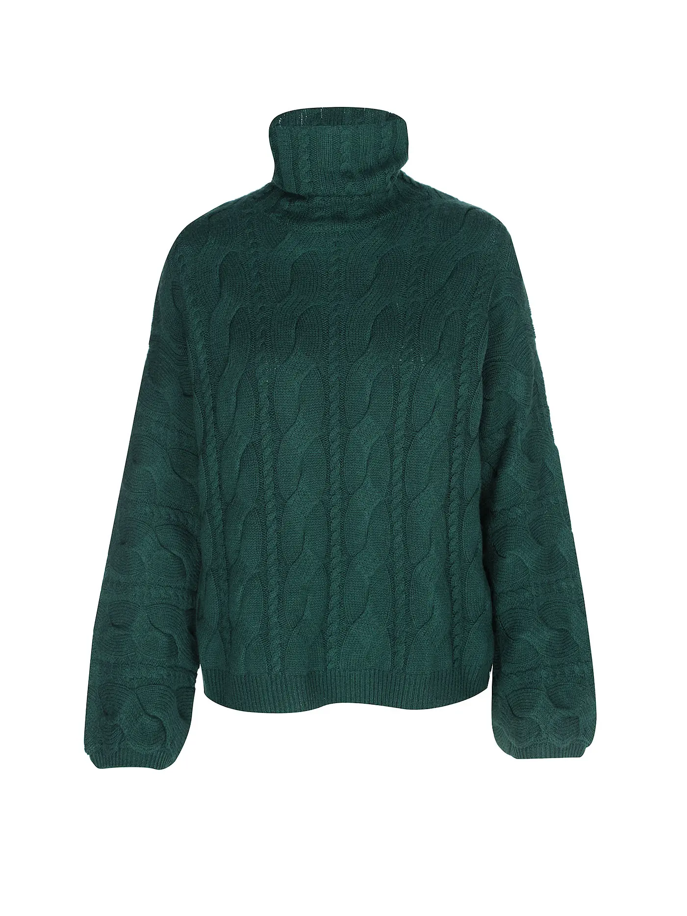 KATESTORM | Rollkragenpullover | dunkelgrün