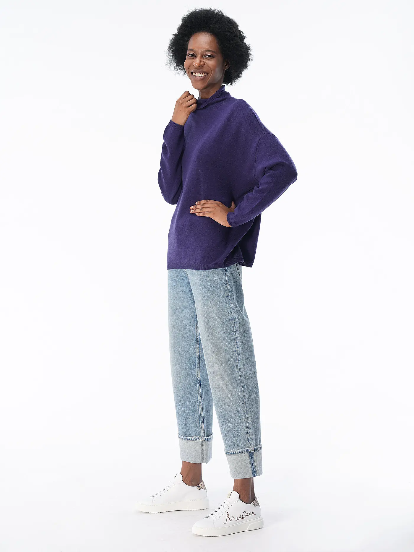KATESTORM | Rollkragenpullover | lila