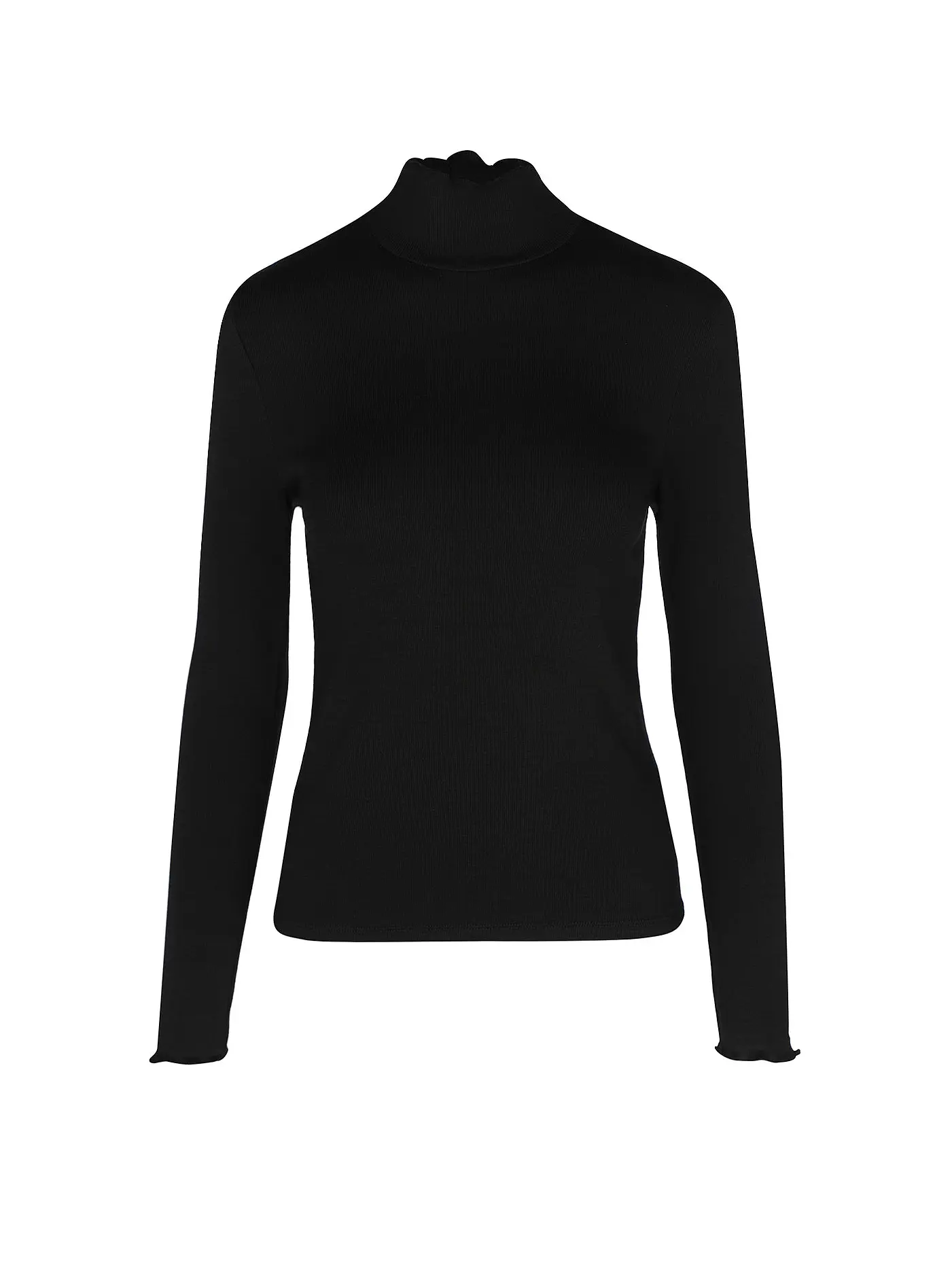 KATESTORM | Rollkragenshirt | schwarz