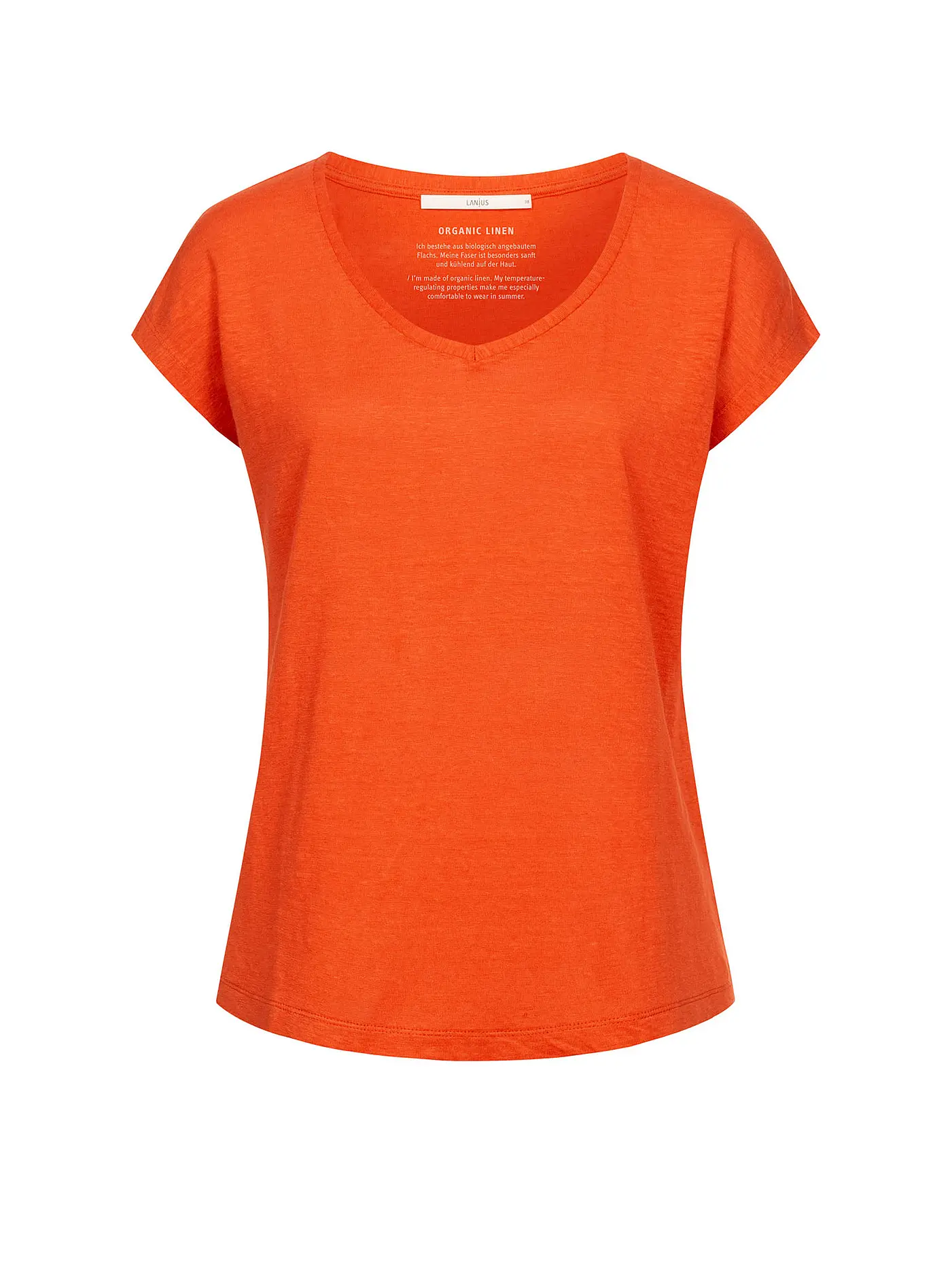 LANIUS | Leinenshirt | orange