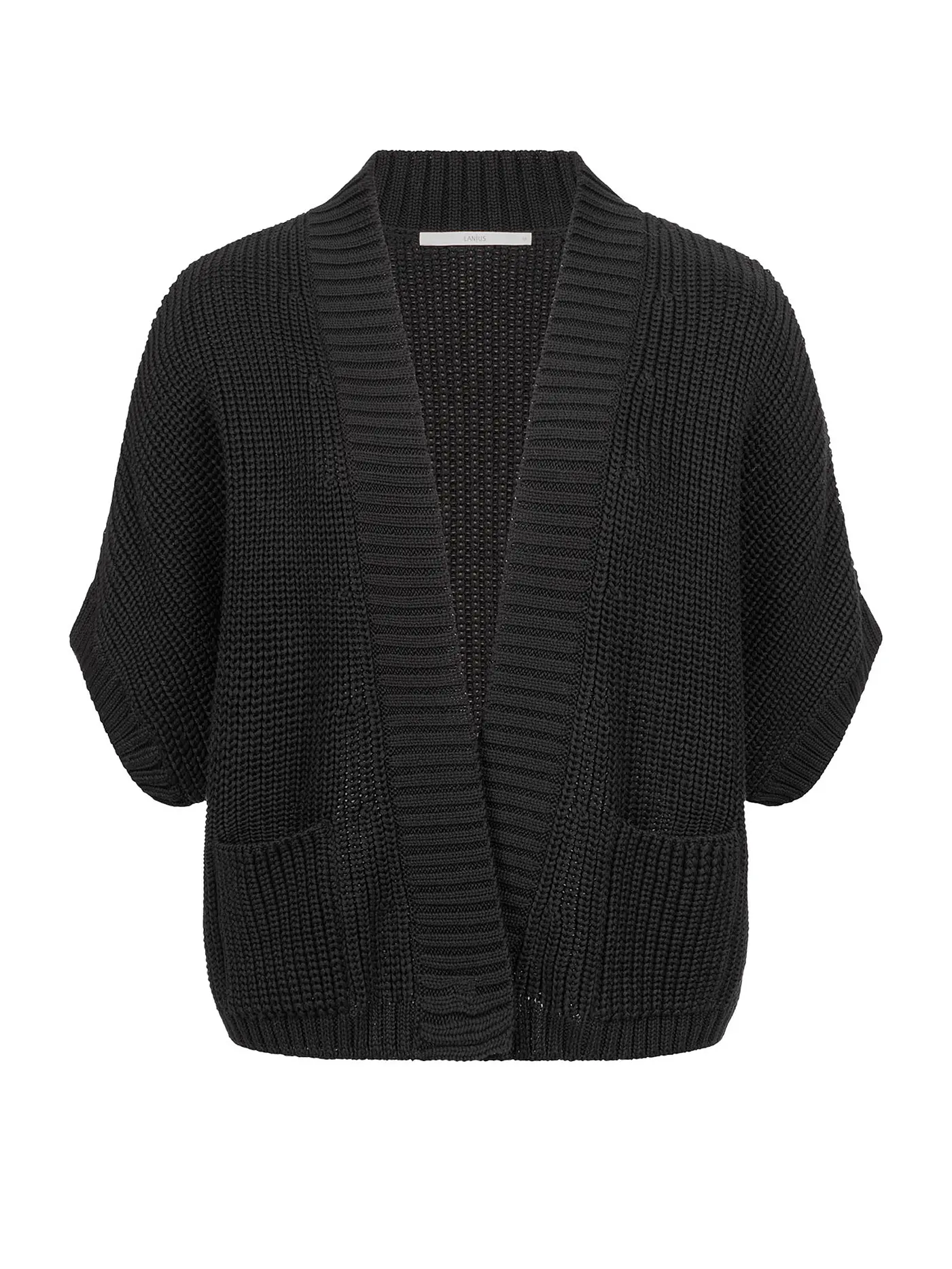 LANIUS | Strickjacke | schwarz