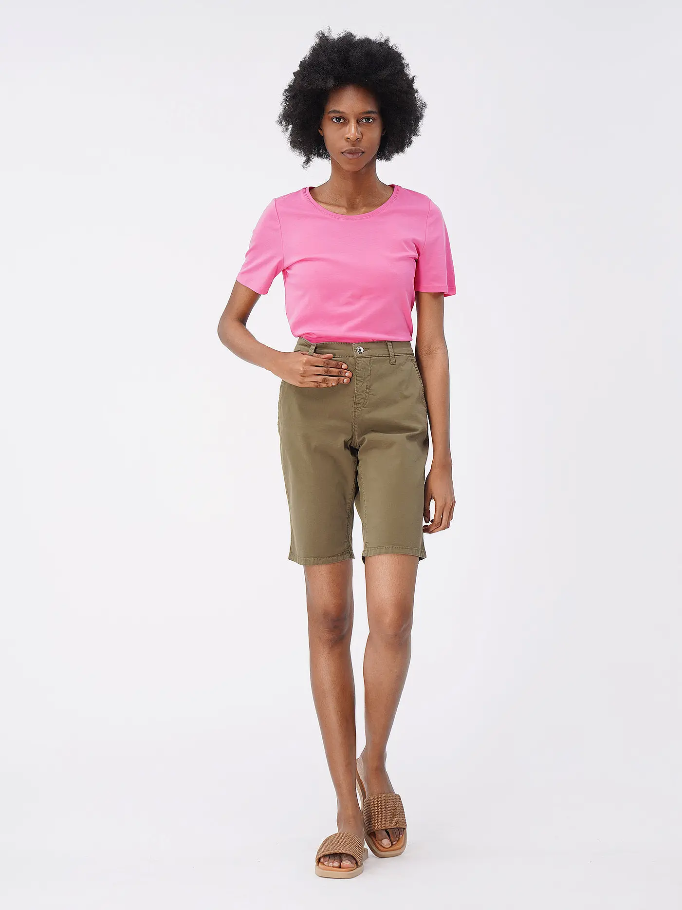MAC | Chinoshorts | olive