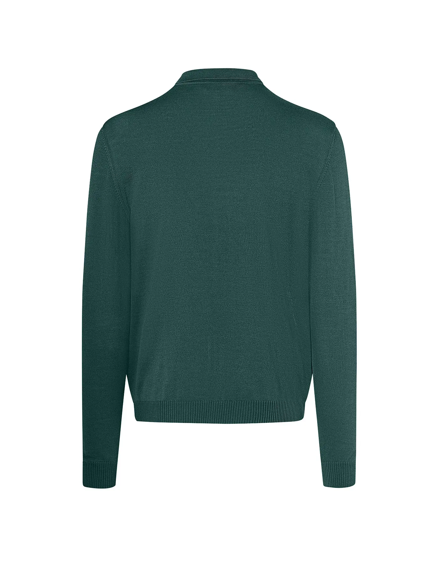 MAERZ | Polo-Pullover | dunkelgrün
