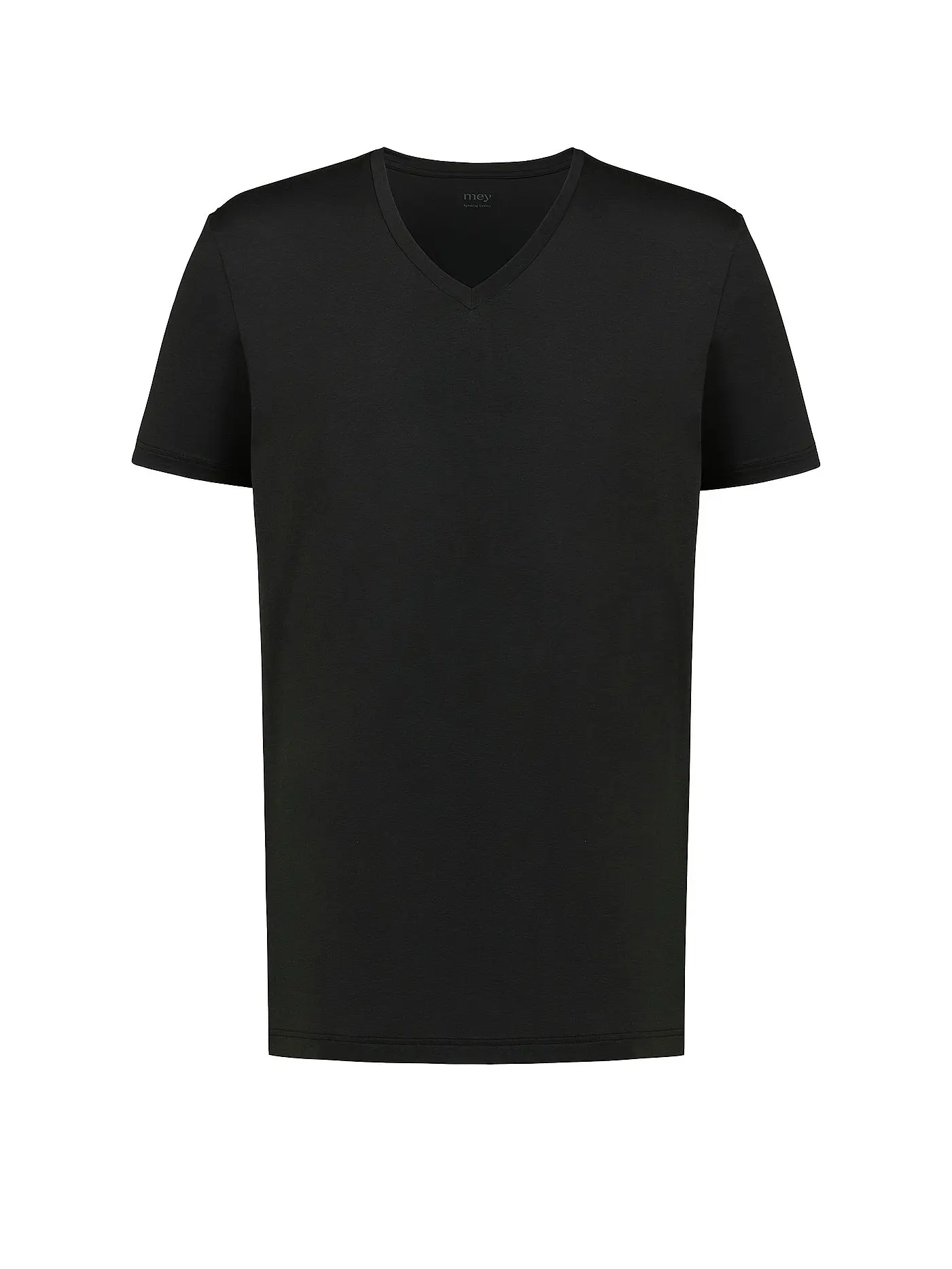 MEY | Pyjamashirt | schwarz