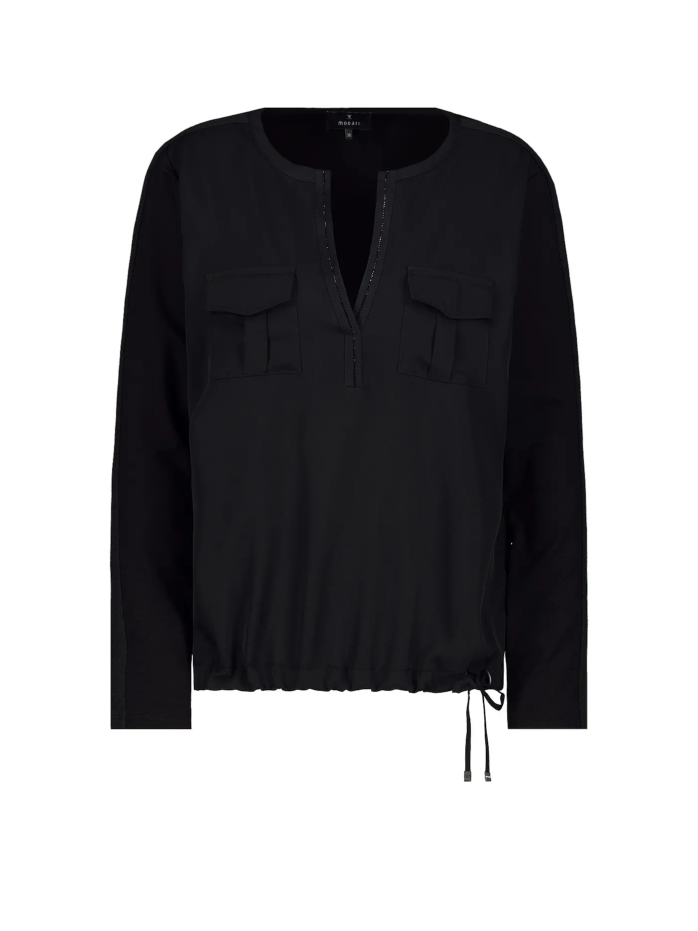 MONARI | Blusenshirt | schwarz