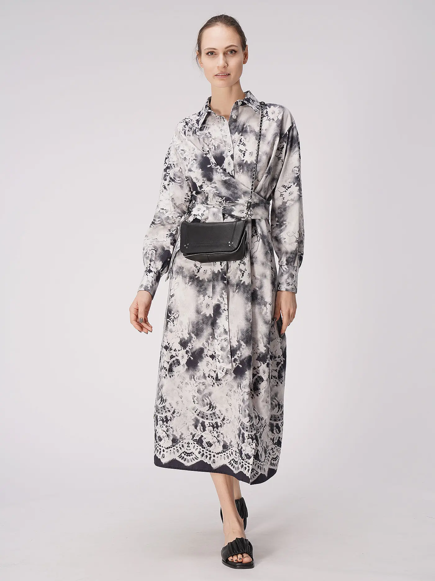 MSGM | Hemdblusenkleid | 