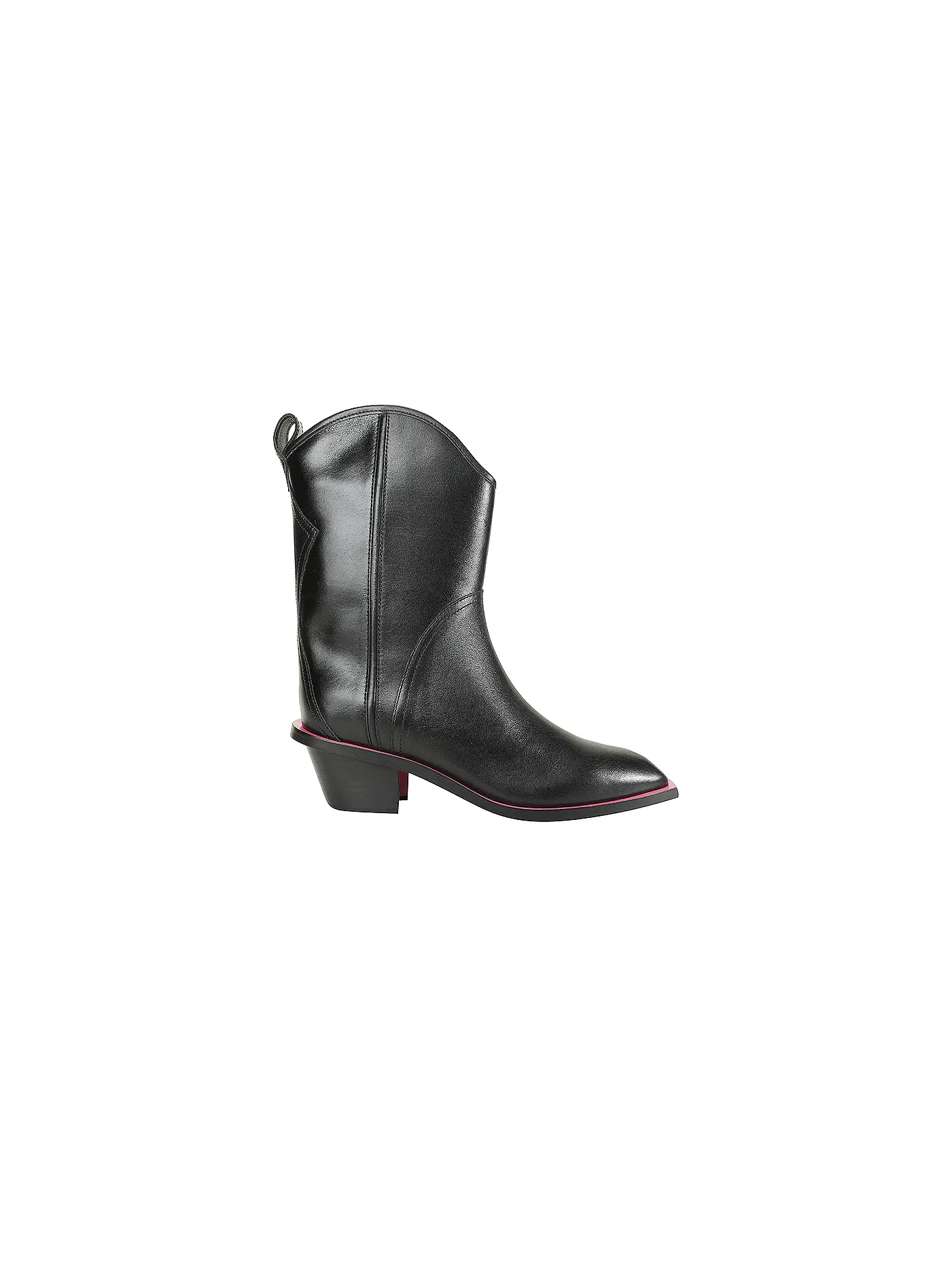 MSGM | Lederstiefel | schwarz