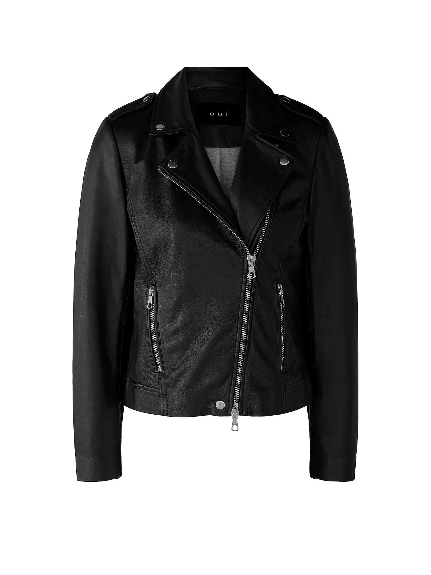 OUÍ | Lederjacke | 