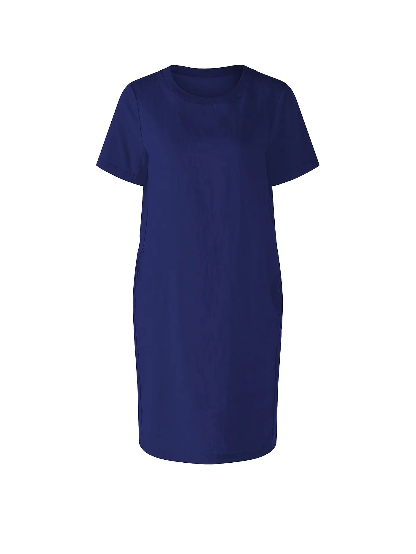 OUÍ | Leinenkleid | dunkelblau