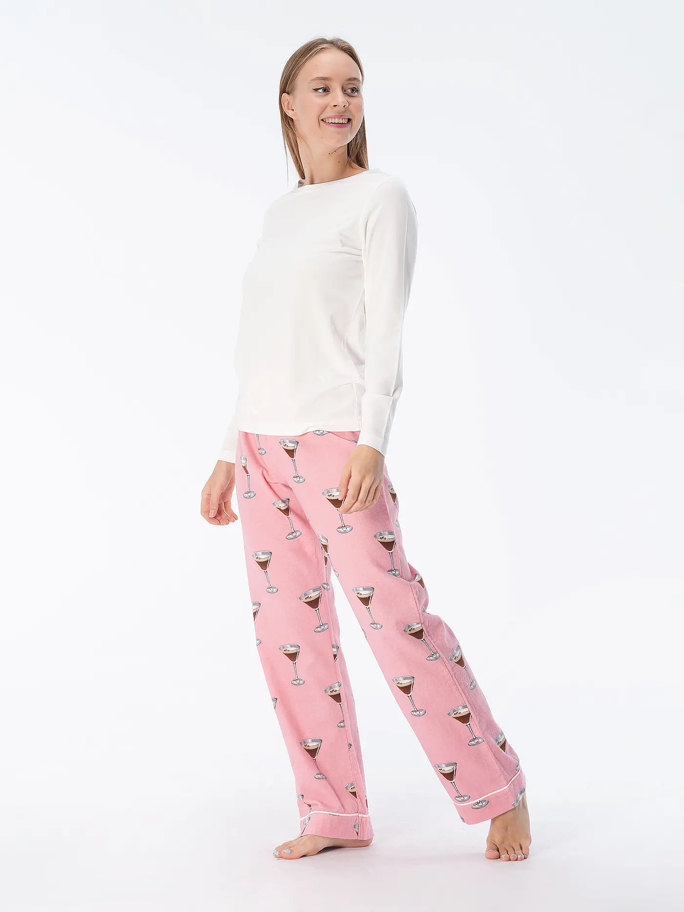 P.J.SALVAGE | Pyjamahose | rosa