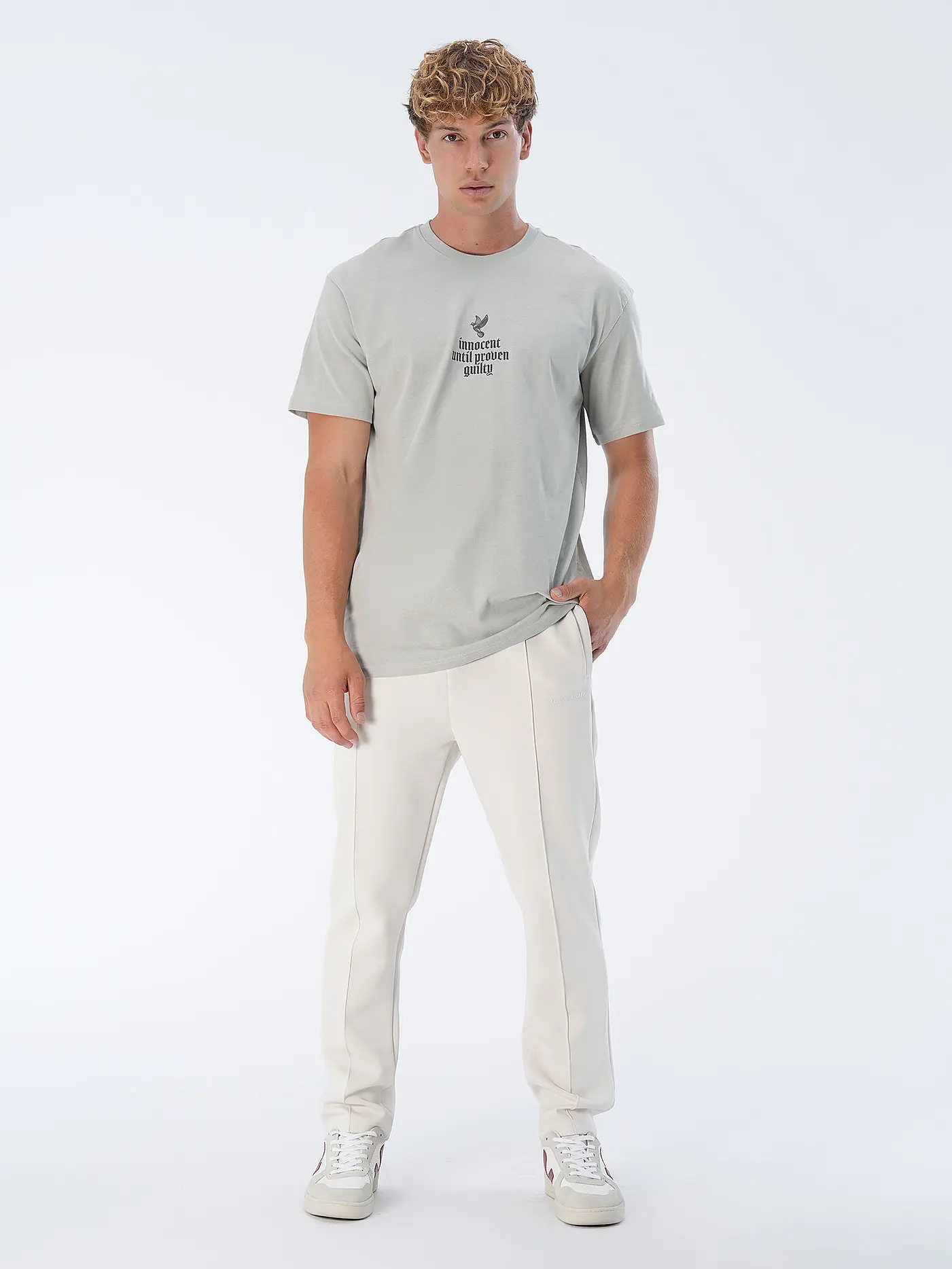 PEGADOR | Jogginghose | weiss