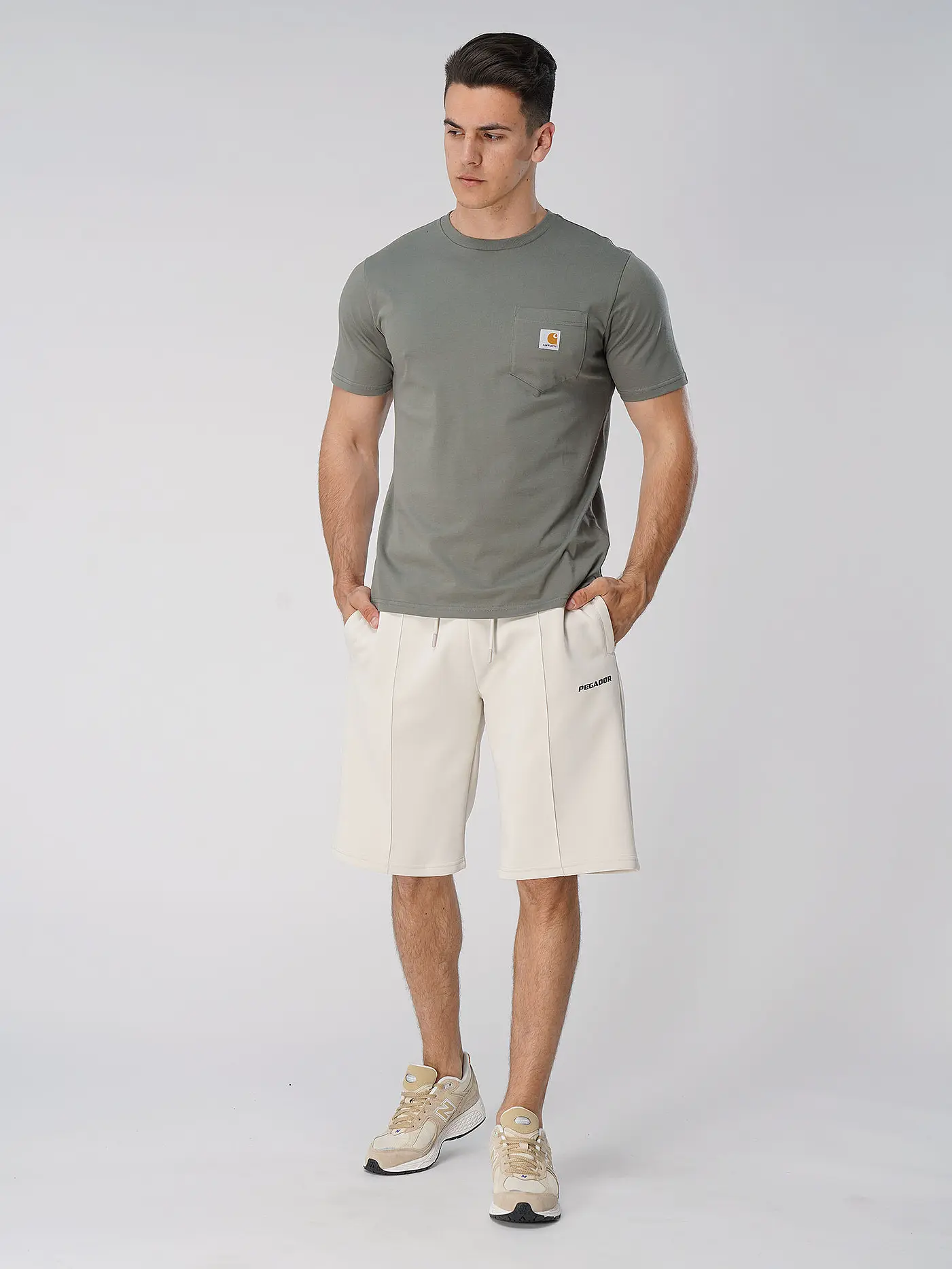 PEGADOR | Sweatshorts | beige