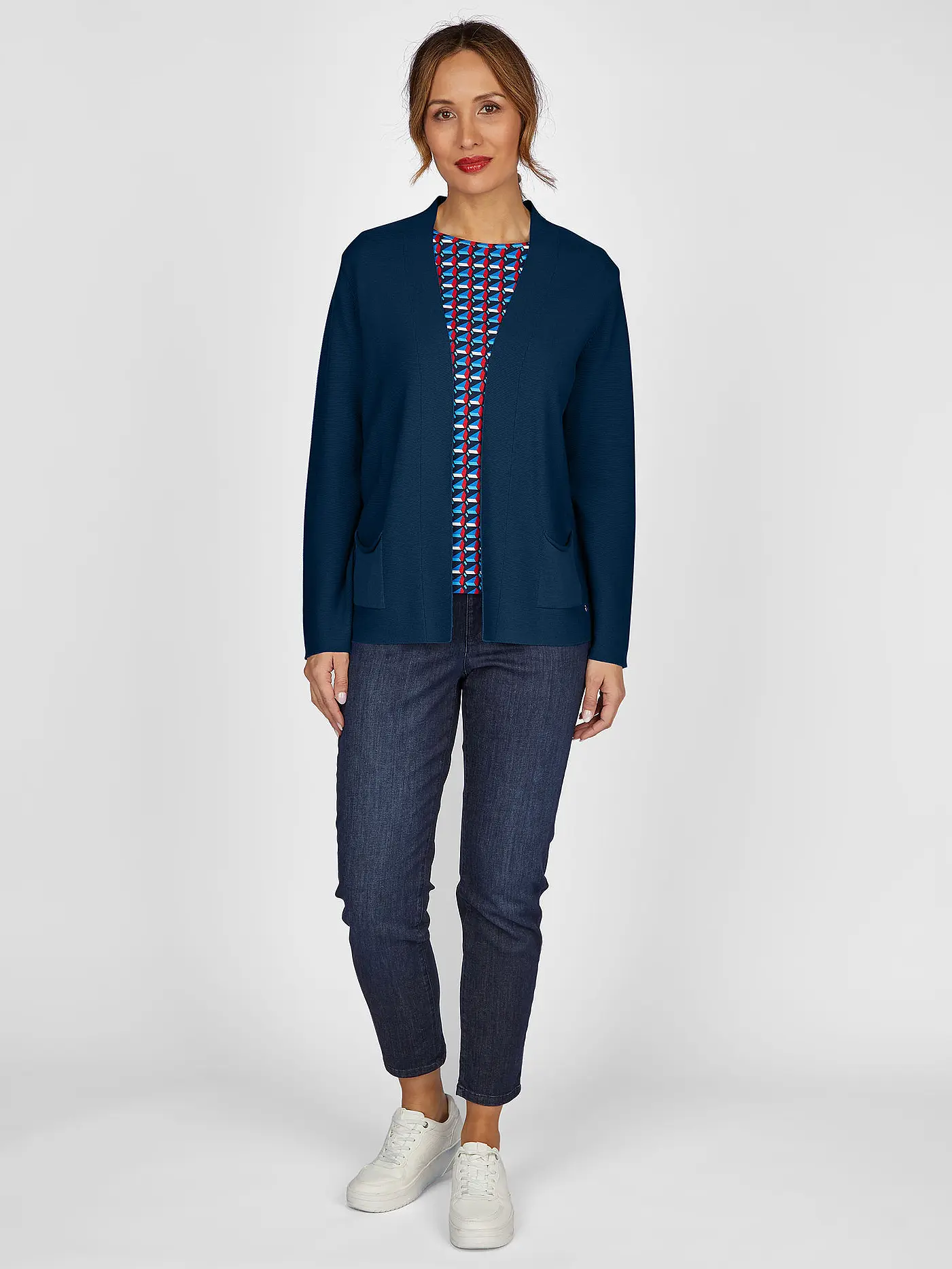 RABE | Strickjacke | dunkelblau