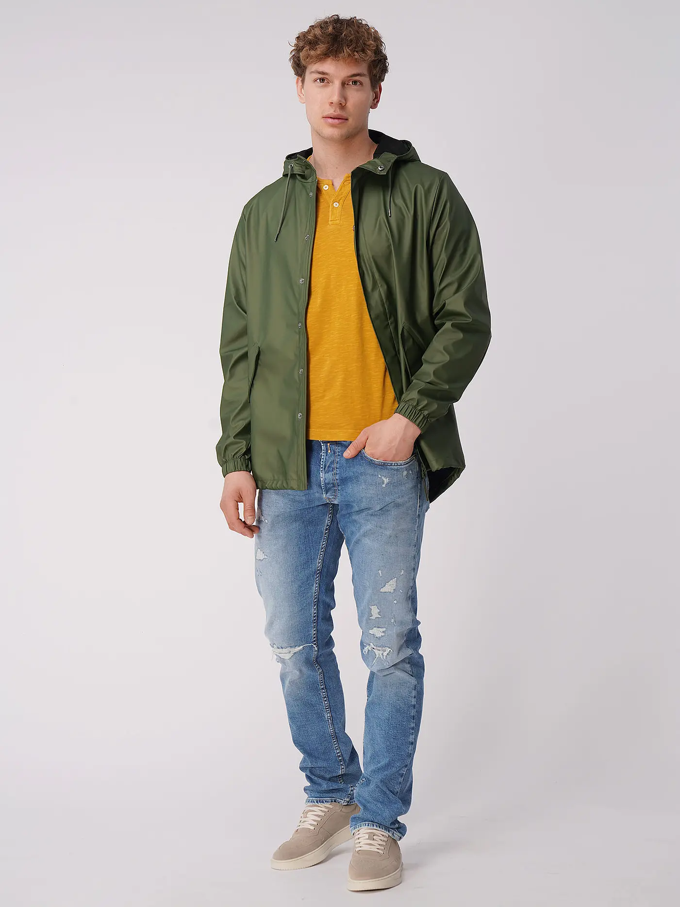RAINS | Regenjacke | olive