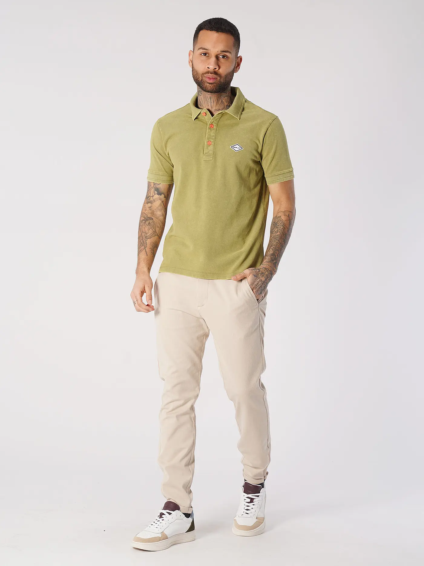REPLAY | Poloshirt | olive