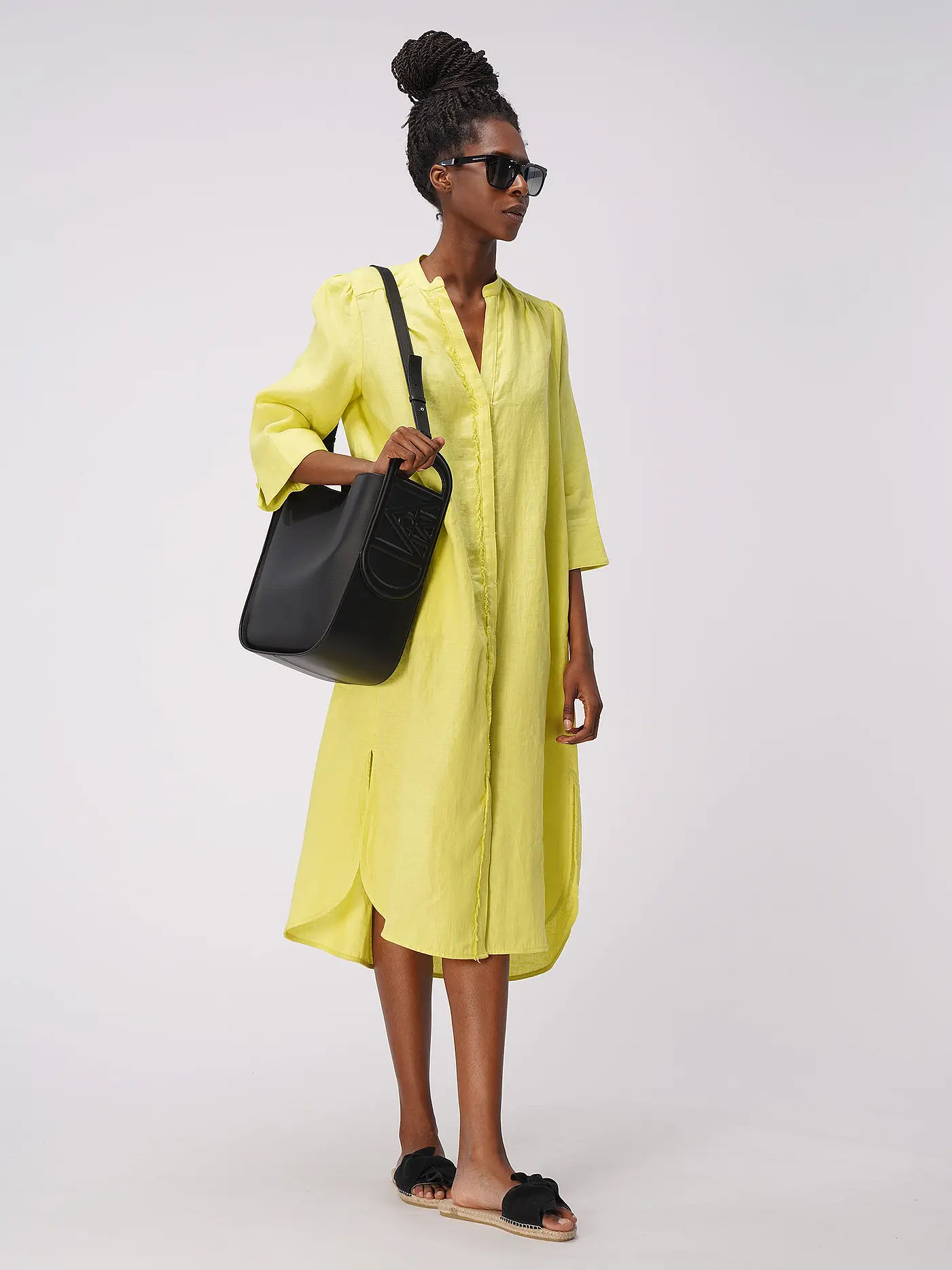 RIANI | Leinenkleid | 