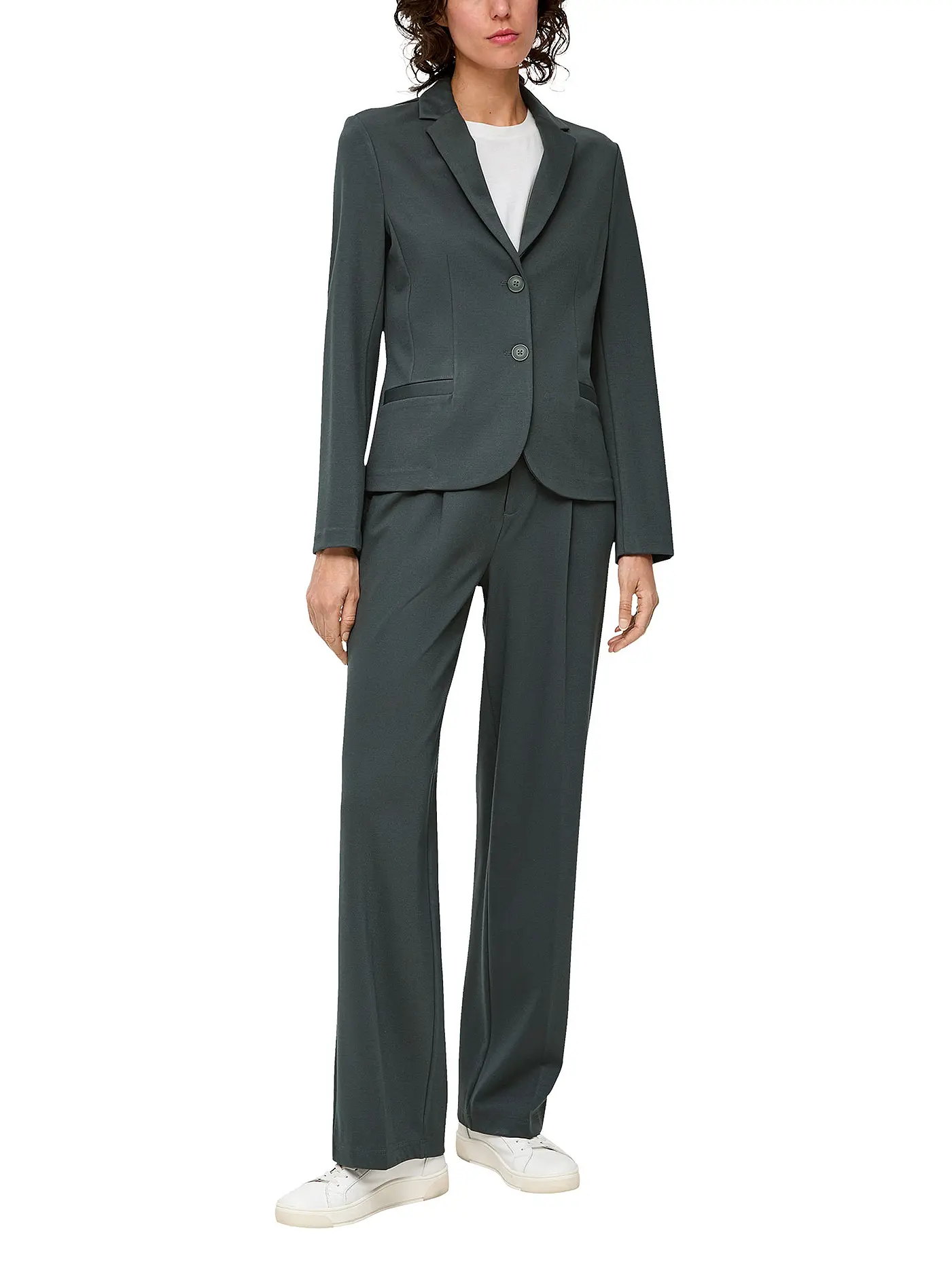 S.OLIVER | Blazer | dunkelgrün