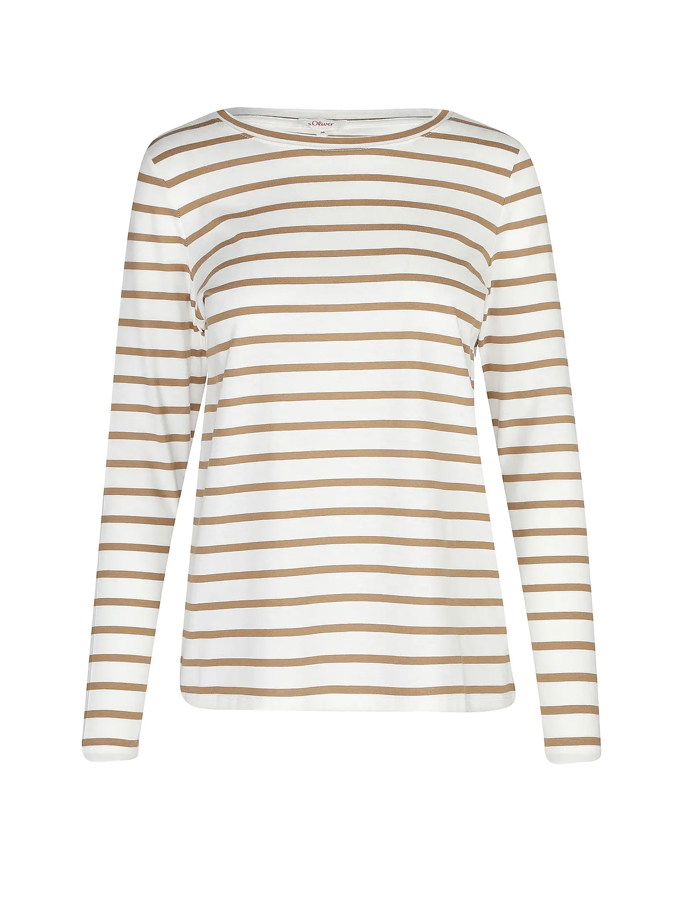 S.OLIVER | Langarmshirt | braun