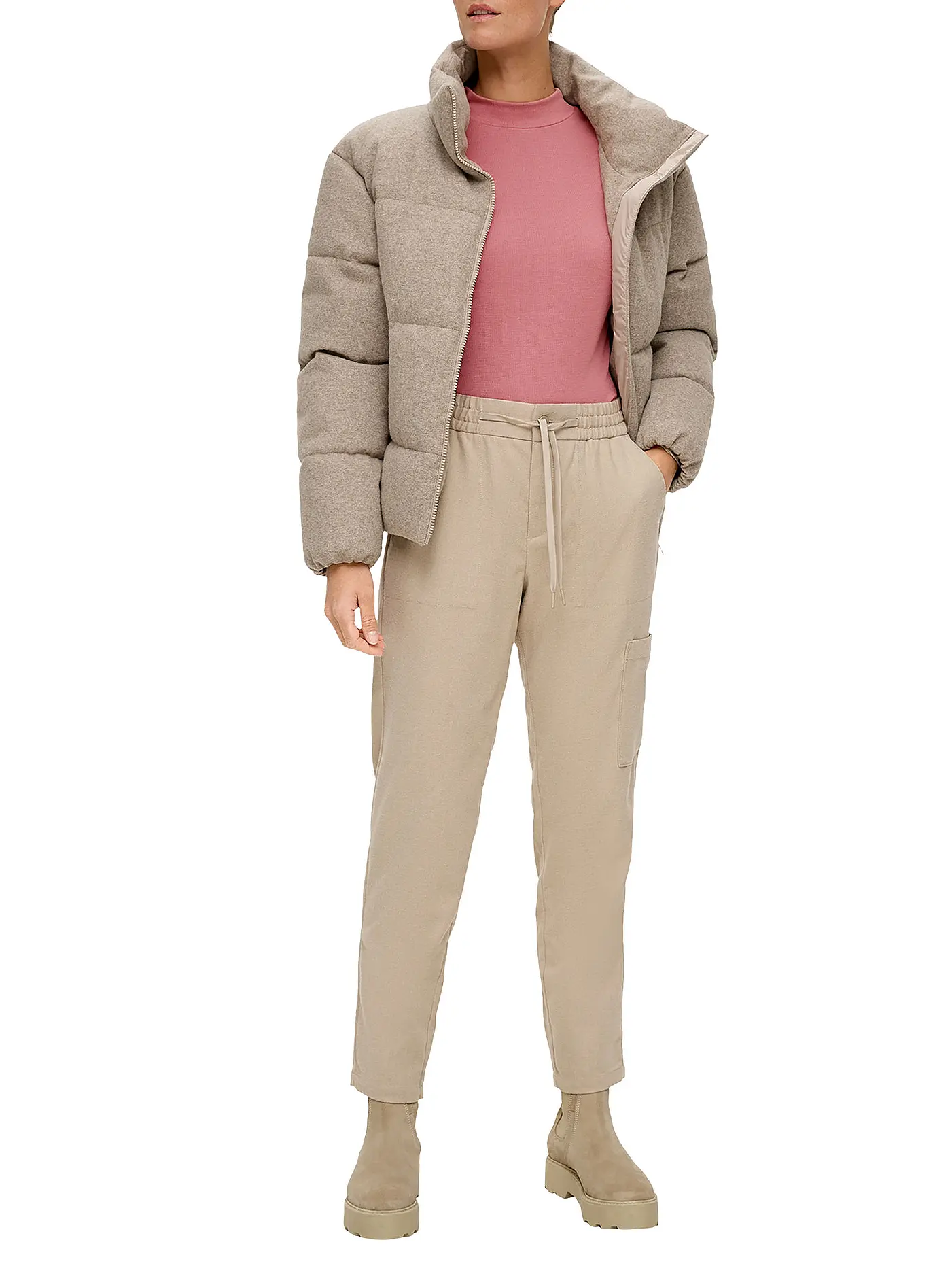 S.OLIVER | Langarmshirt | rosa