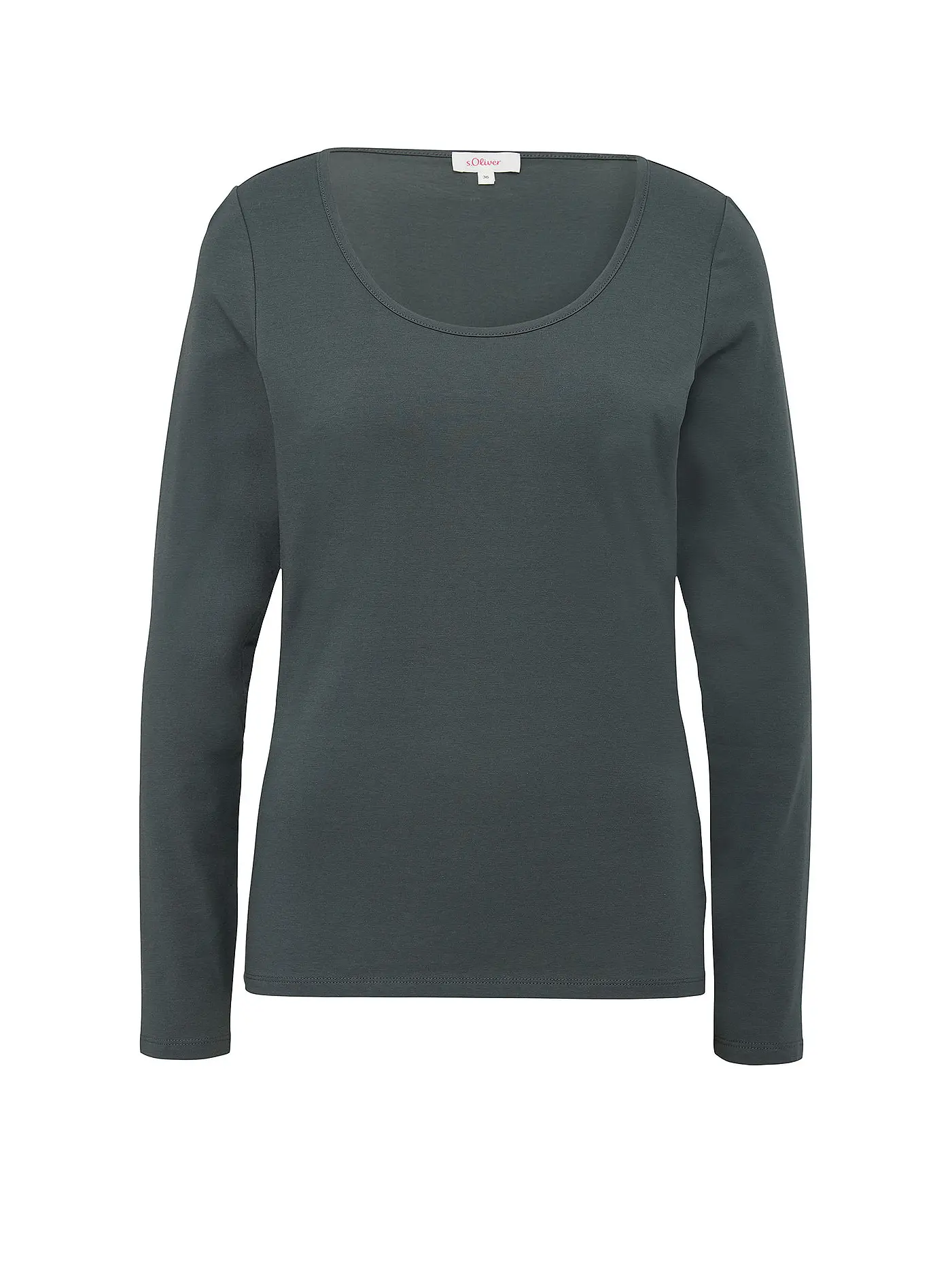 S.OLIVER | Langarmshirt | grün