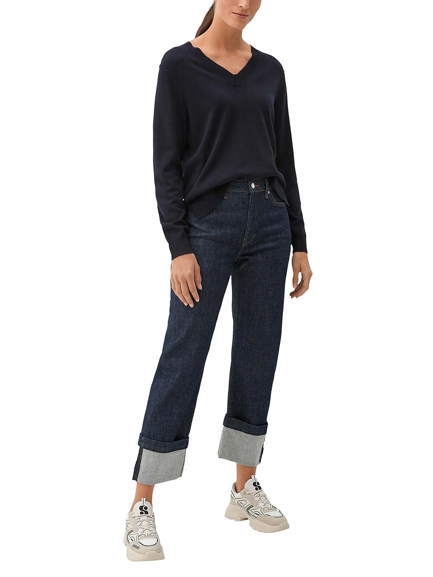 S.OLIVER | Pullover | blau