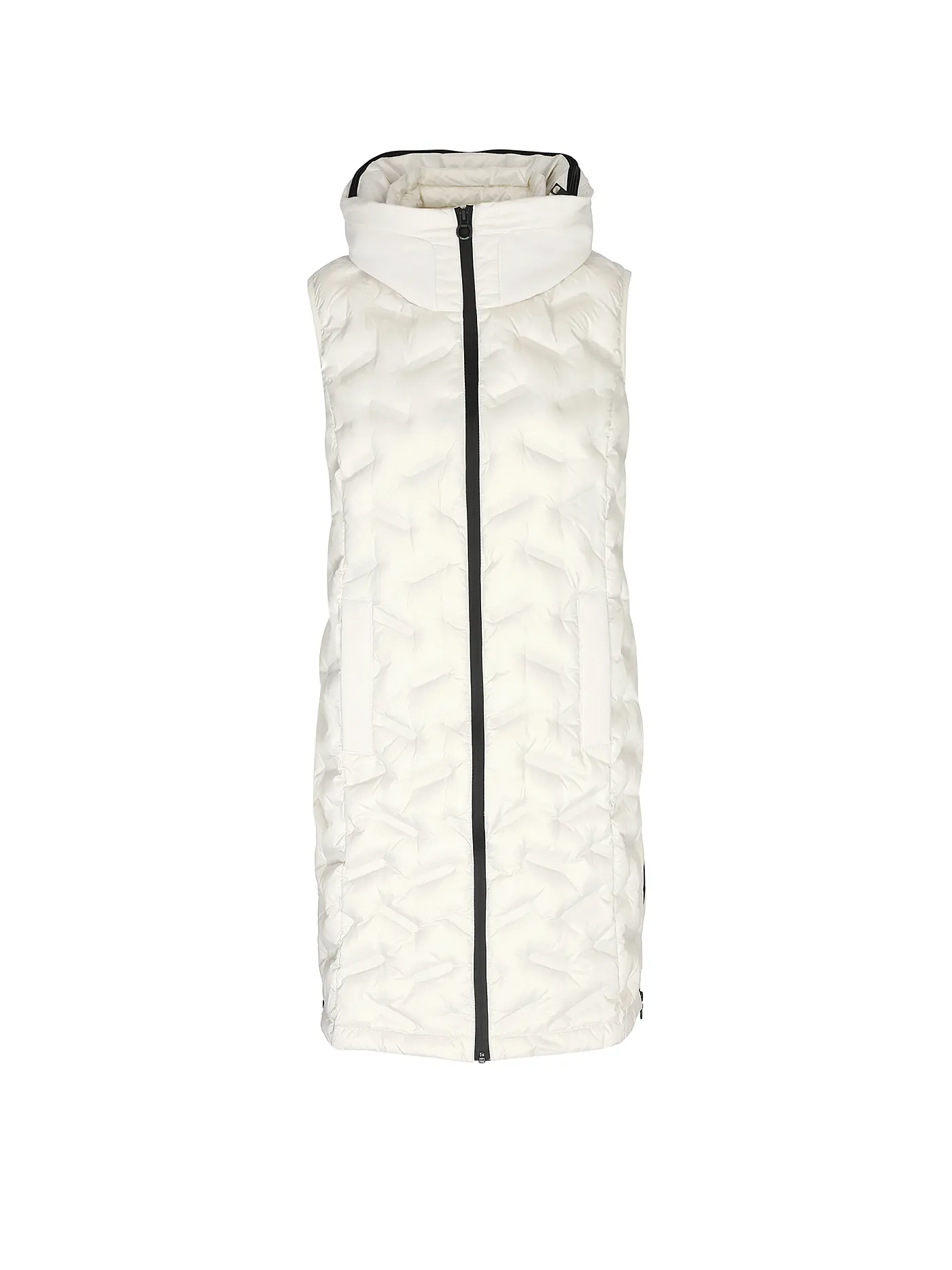 S.OLIVER | Steppgilet | weiss