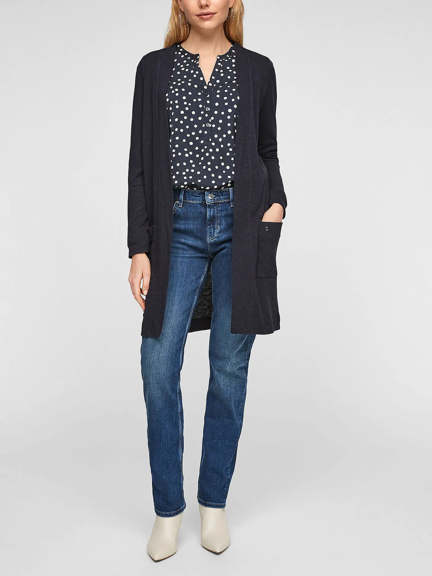 S.OLIVER | Weste | blau