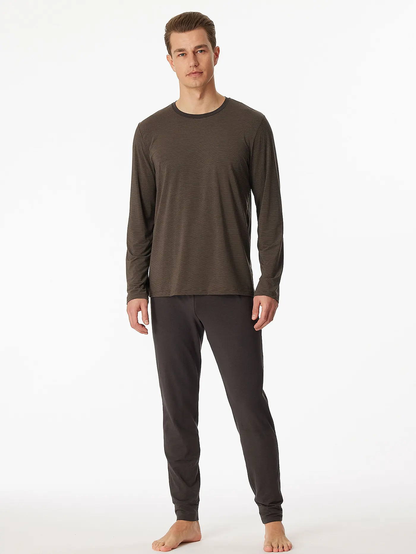 SCHIESSER | Pyjama | camel