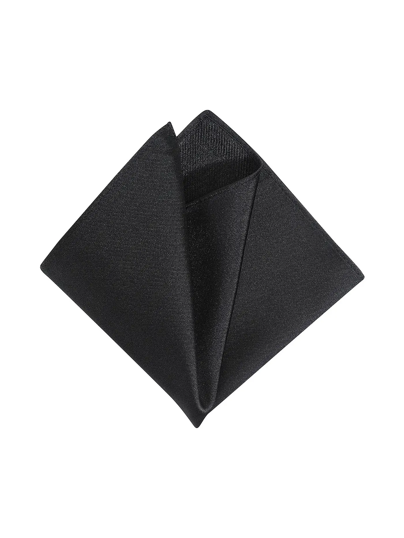 SEIDENFALTER | Stecktuch | schwarz