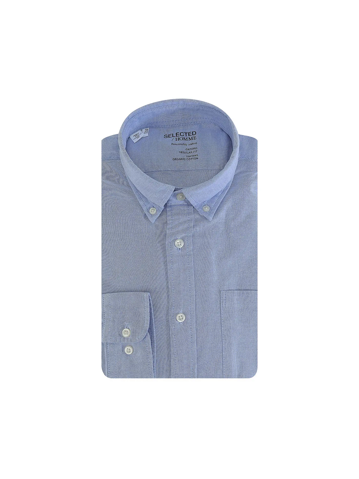 SELECTED | Hemd | blau
