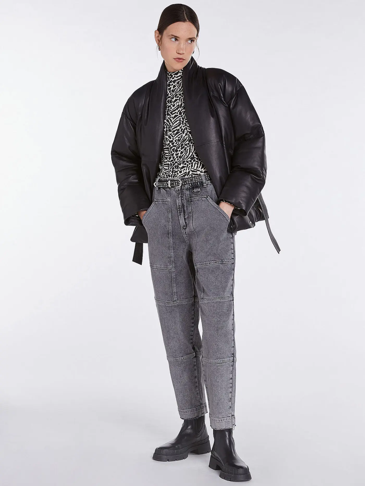 SET | Lederjacke | 