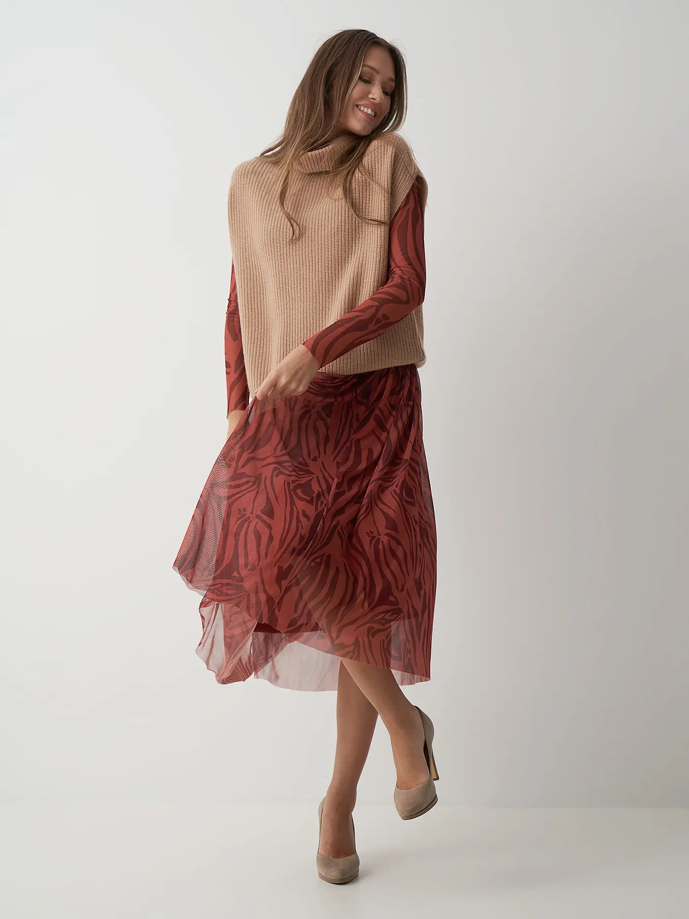 SINCERELY | Kaschmirpullunder | camel