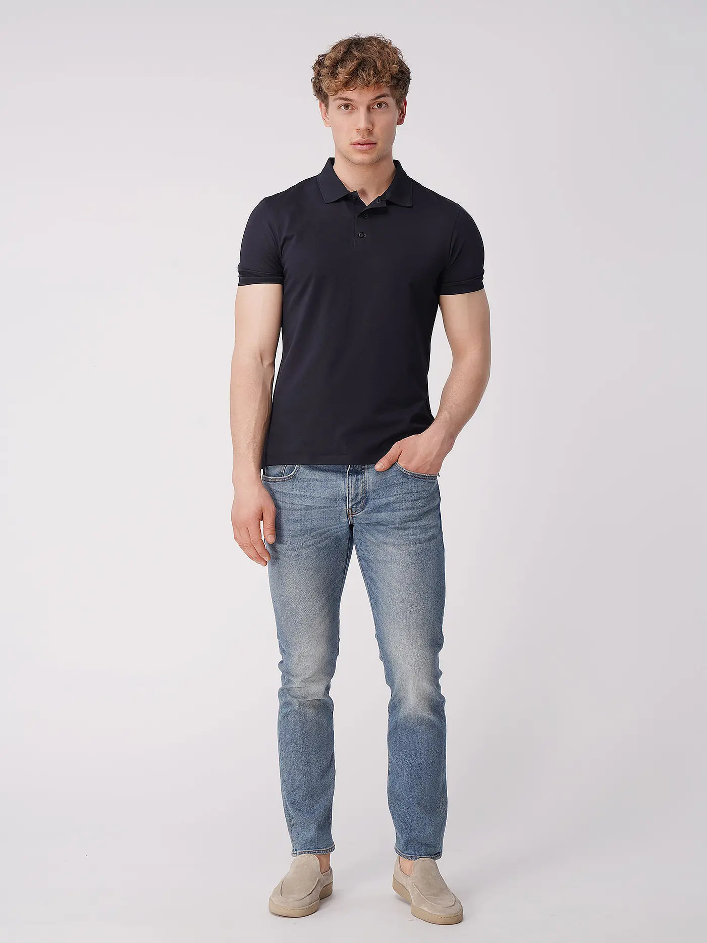 STRELLSON | Poloshirt | blau