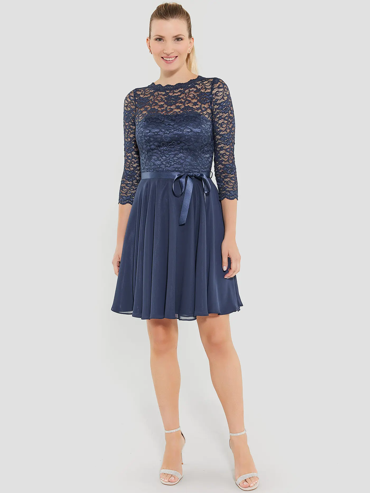 SWING | Cocktailkleid | blau