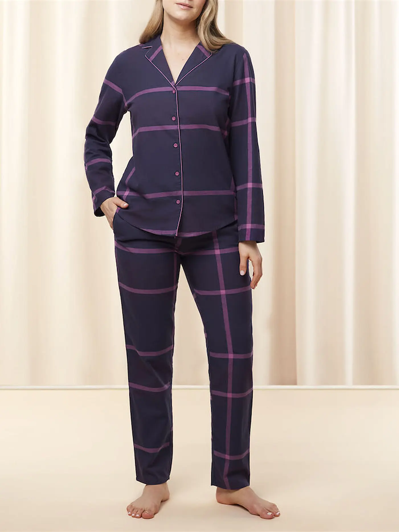 TRIUMPH | Pyjama | dunkelblau