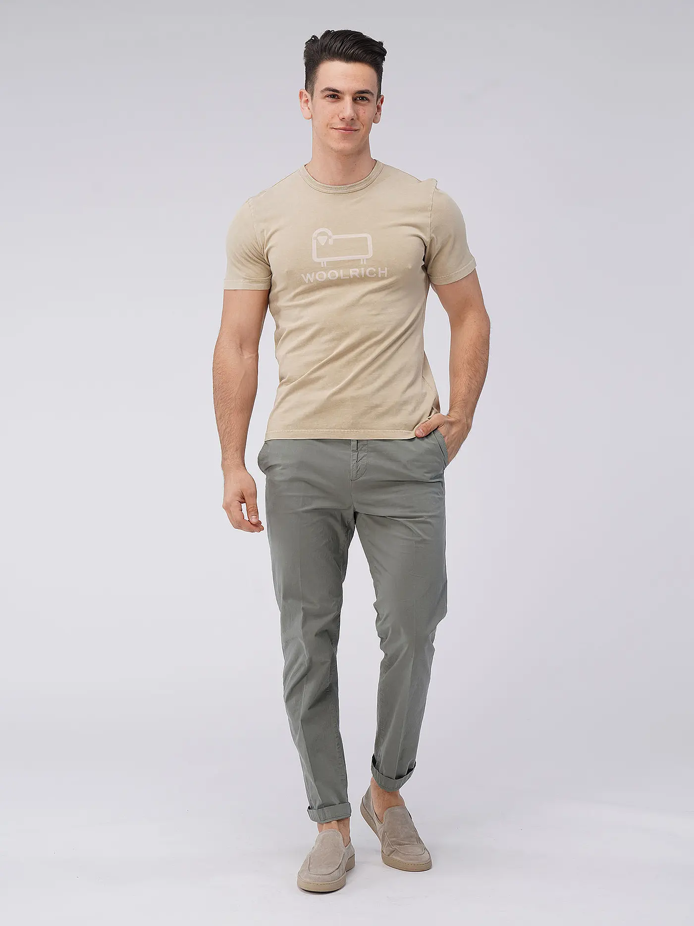 WOOLRICH | T-Shirt | beige